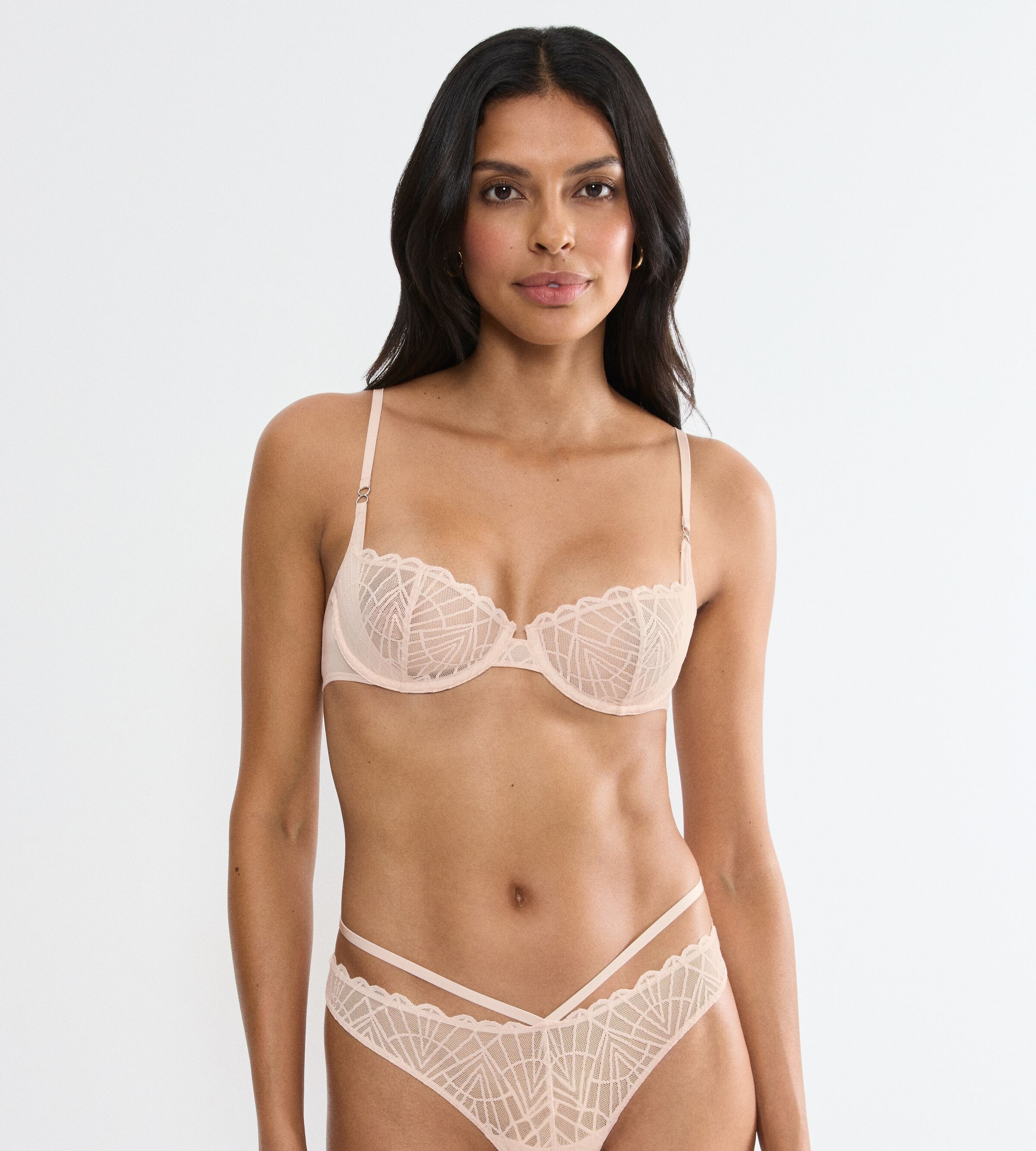 Image of Triumph Balconette-BH "That Night In Vegas" Komfort-Bügel, Spitze, Mesh