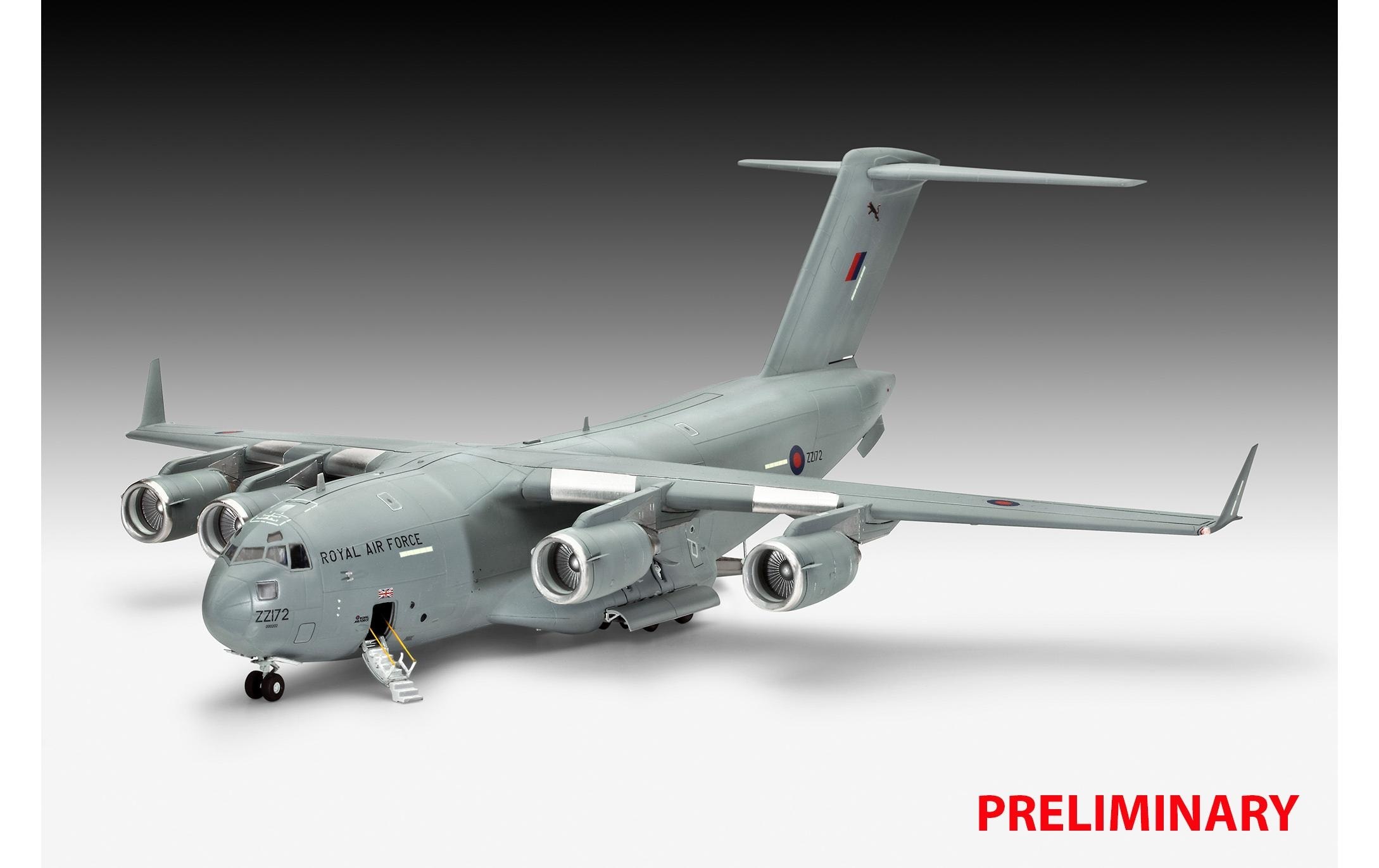 Image of Revell Modellbausatz "Boeing C-17A Globemaster III 1:144" 127 Stk. tlg. 1:144