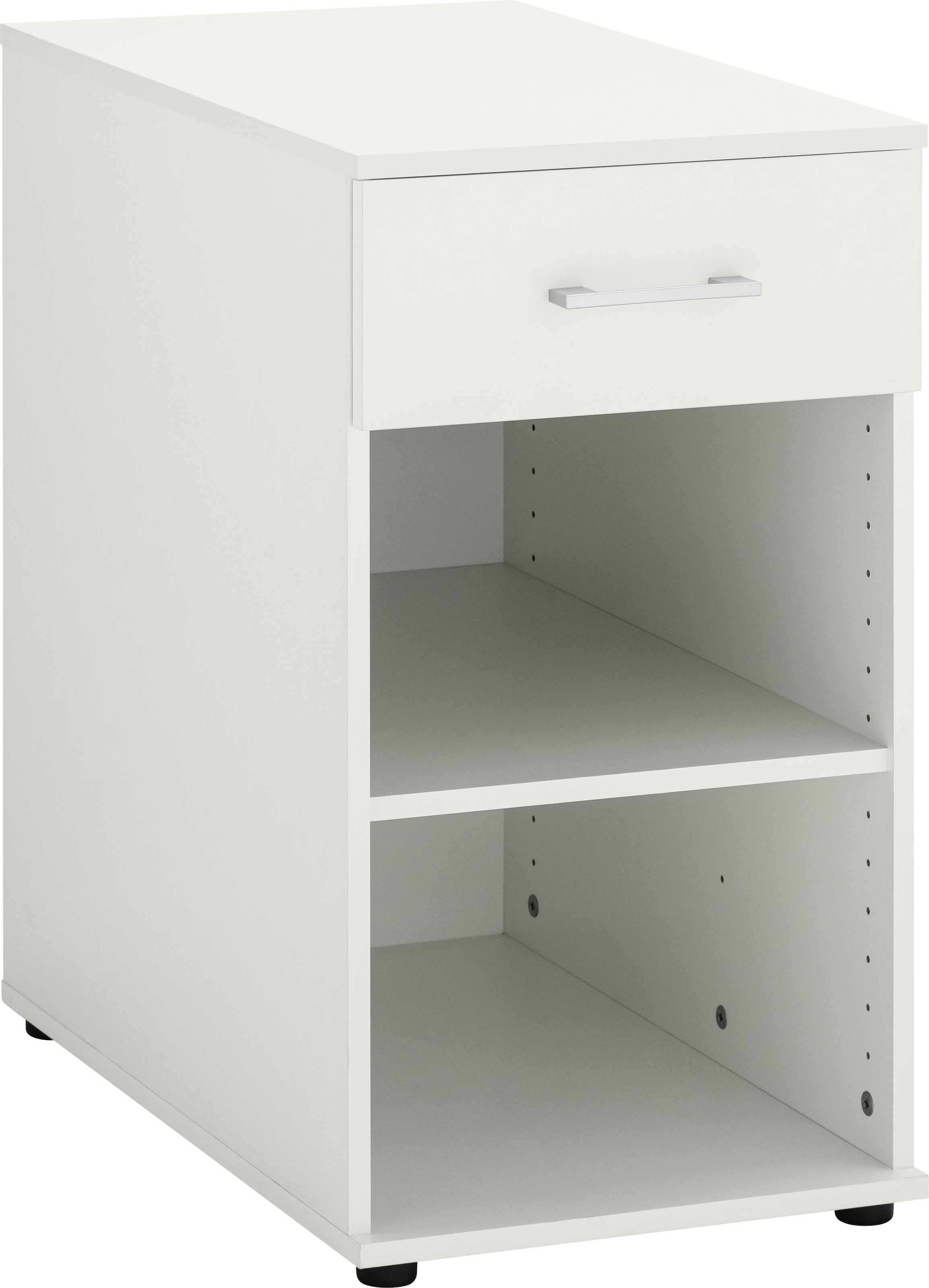 Image of VOGL Möbelfabrik Rollcontainer "Modila" 1 Stk. tlg. Anstellcontainer offen 1 Schublade
