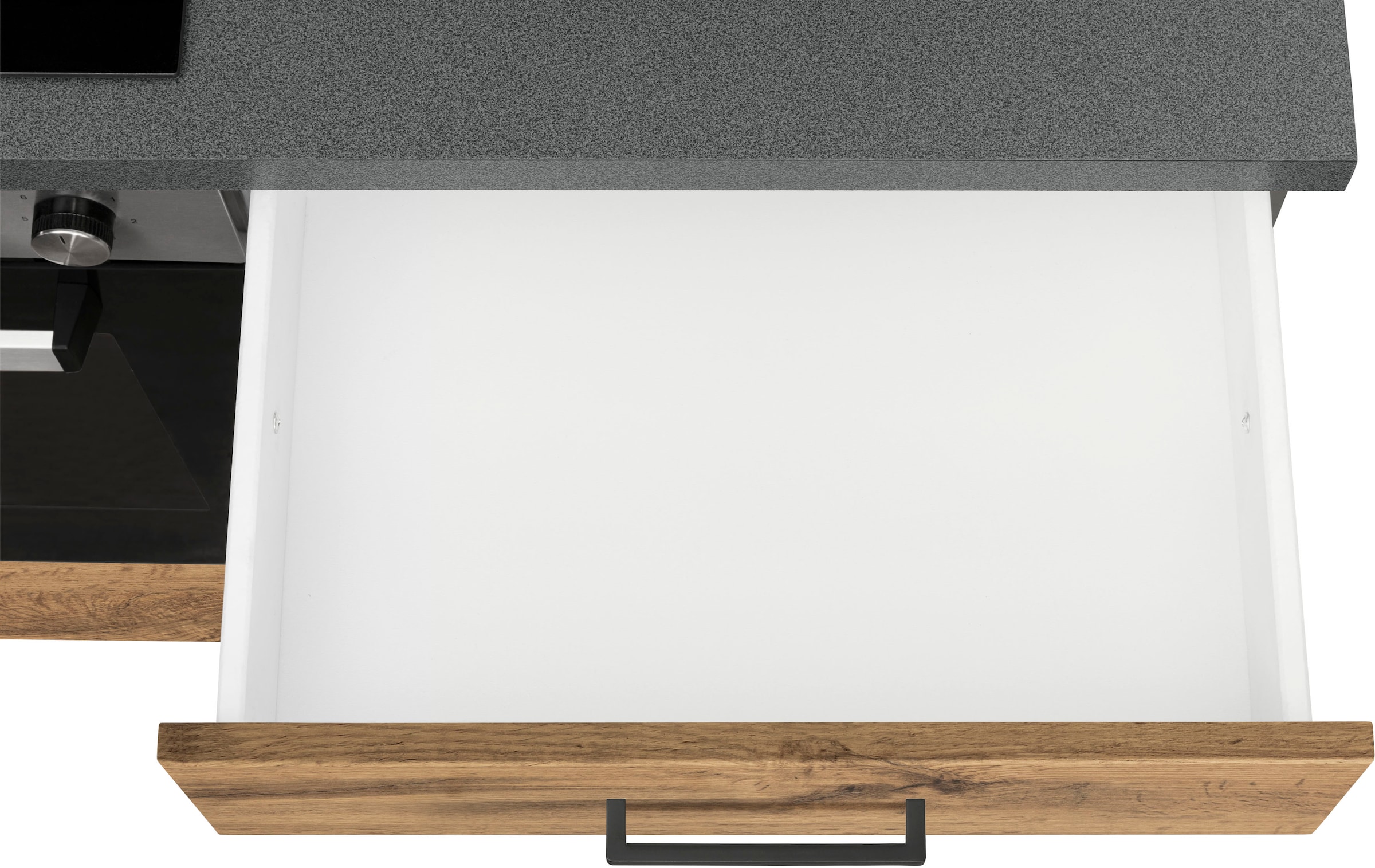 KOCHSTATION Winkelküche »KS-Trier« ohne E-Geräte, Stellbreite 220/220 cm