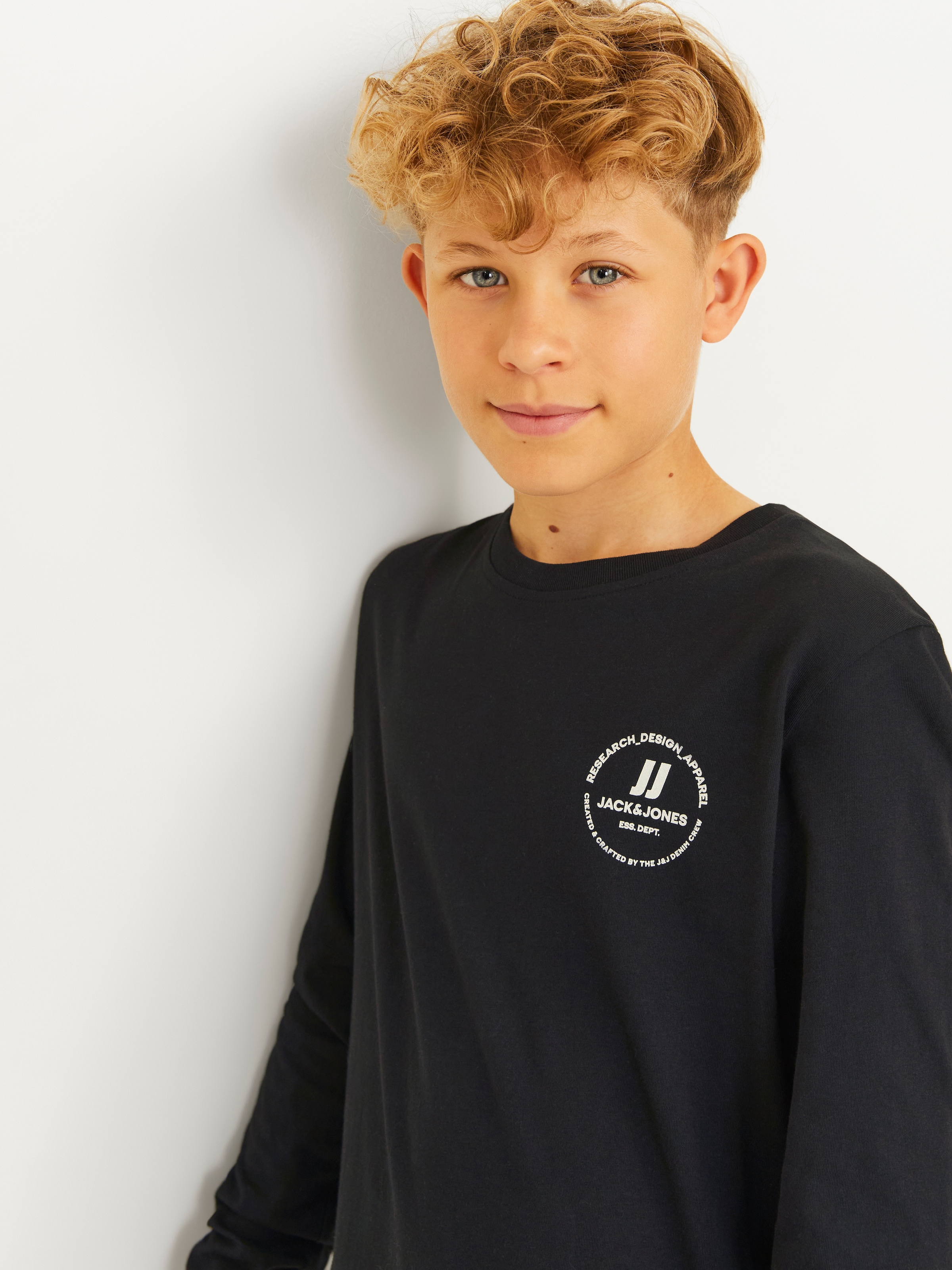 Jack & Jones Junior Langarmshirt »JJESWIFT TEE LS NOOS JNR«