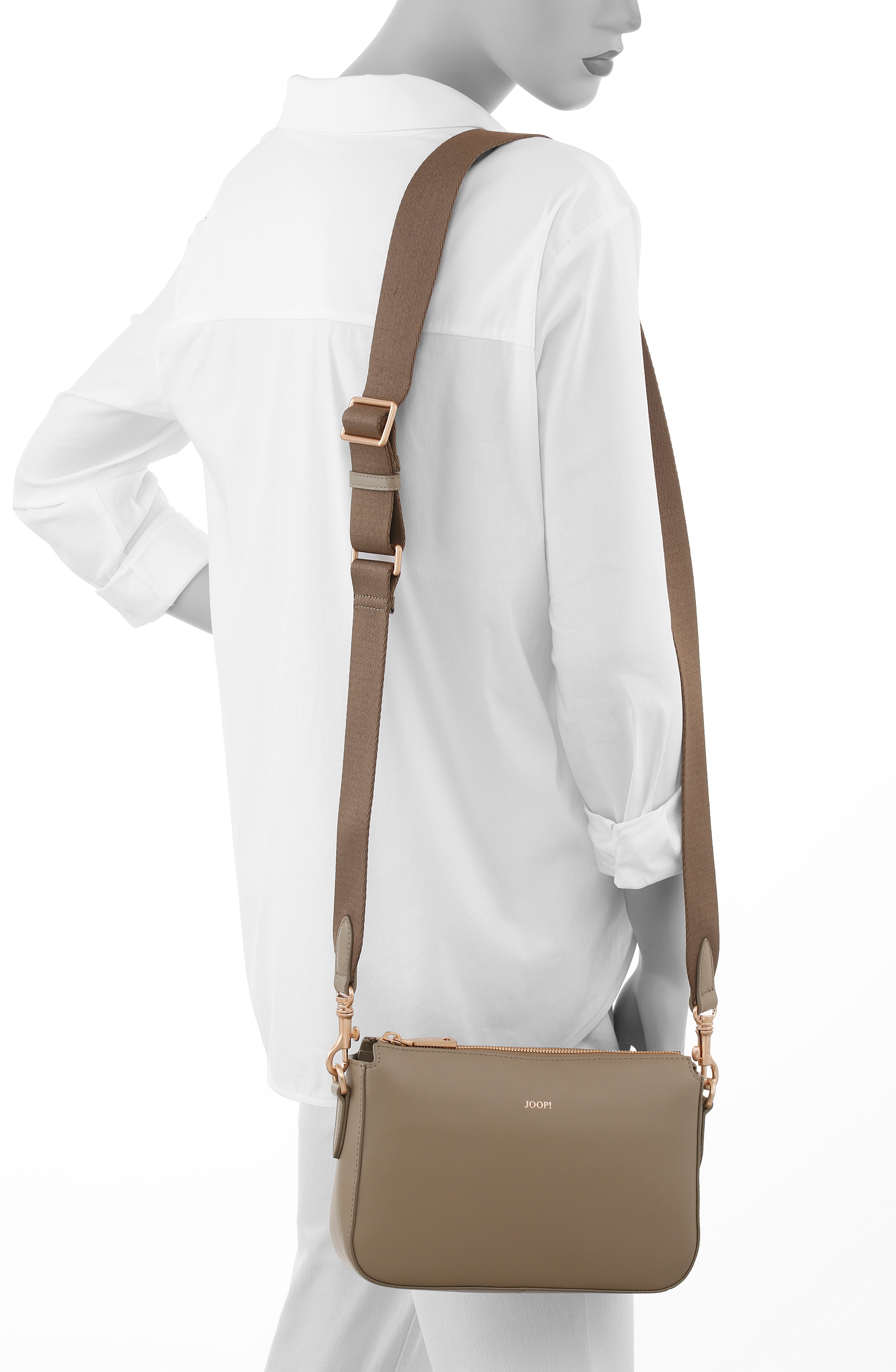 JOOP! Sac à bandoulière »sofisticato 1.0 jasmina shoulderbag shz« Sac à main femme, sac épaule avec logo embossé