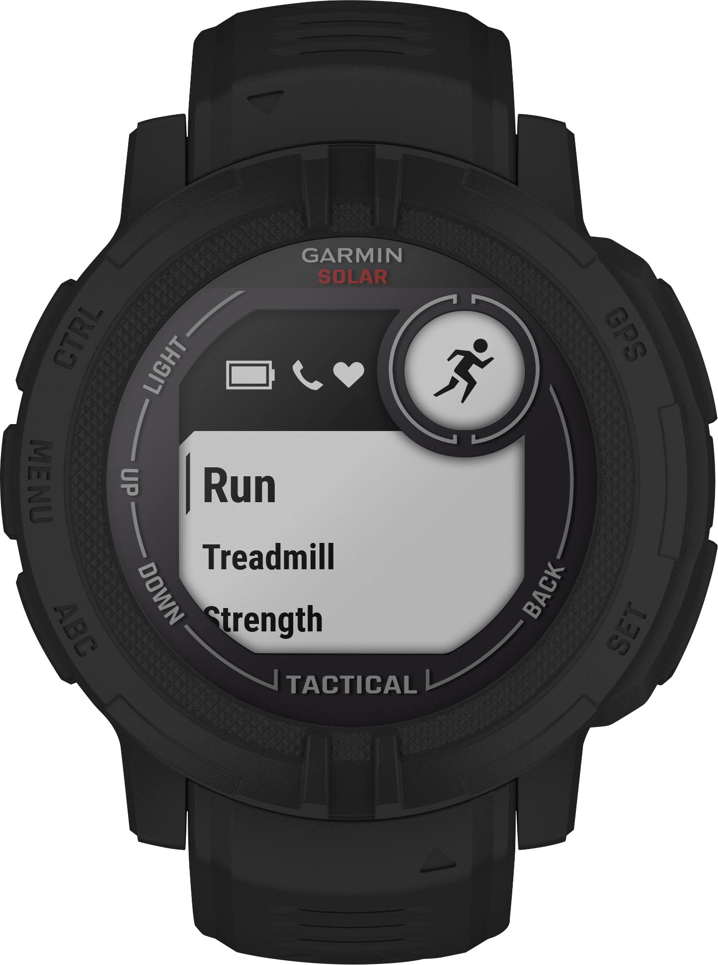 Garmin Smartwatch »INSTINCT 2 SOLAR TACTICAL EDITION«, (2,3 cm / 0,9 Zoll), Garmin