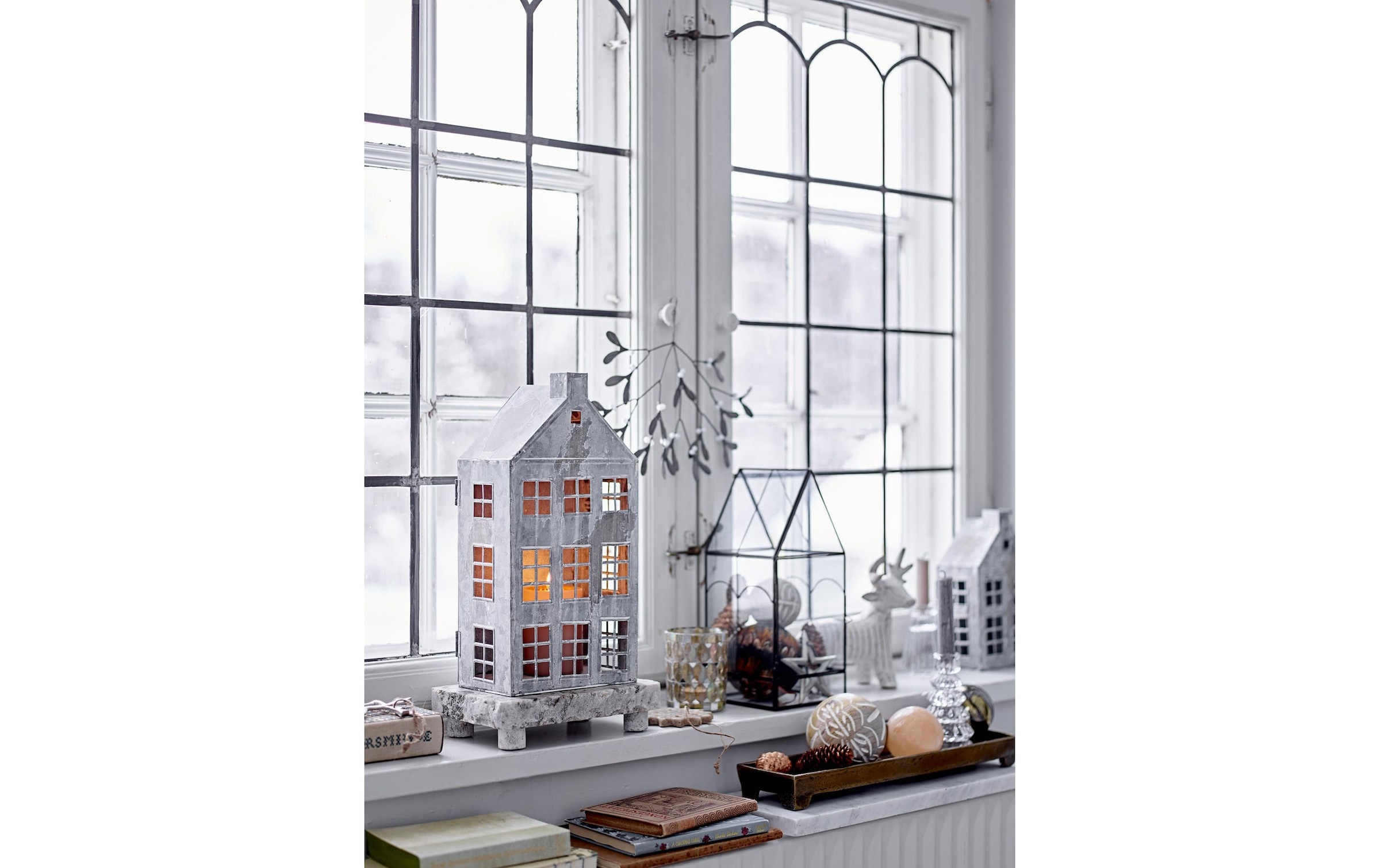 Bloomingville Windlicht »Heidrun 2 Stück« Laterne aus Metall