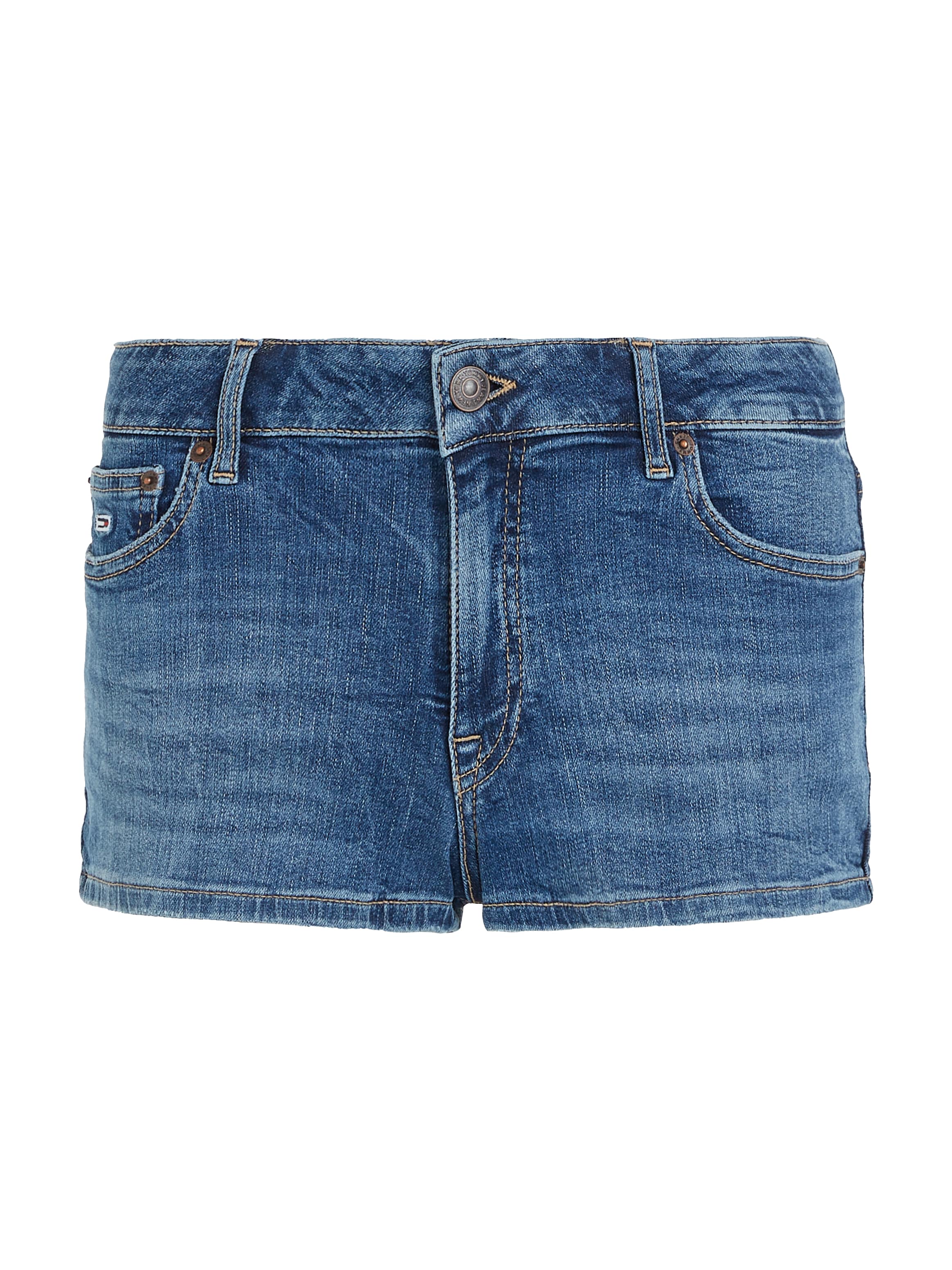 Shorts »NORA MD SHORT BH0233«, mit Tommy Jeans Logo-Badge & Flag