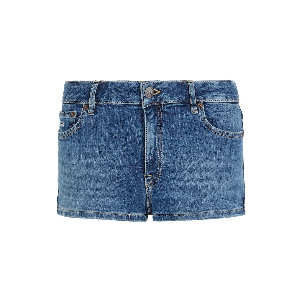 Tommy Jeans Shorts »NORA MD SHORT BH0233«, mit Tommy Jeans Logo-Badge & Flag