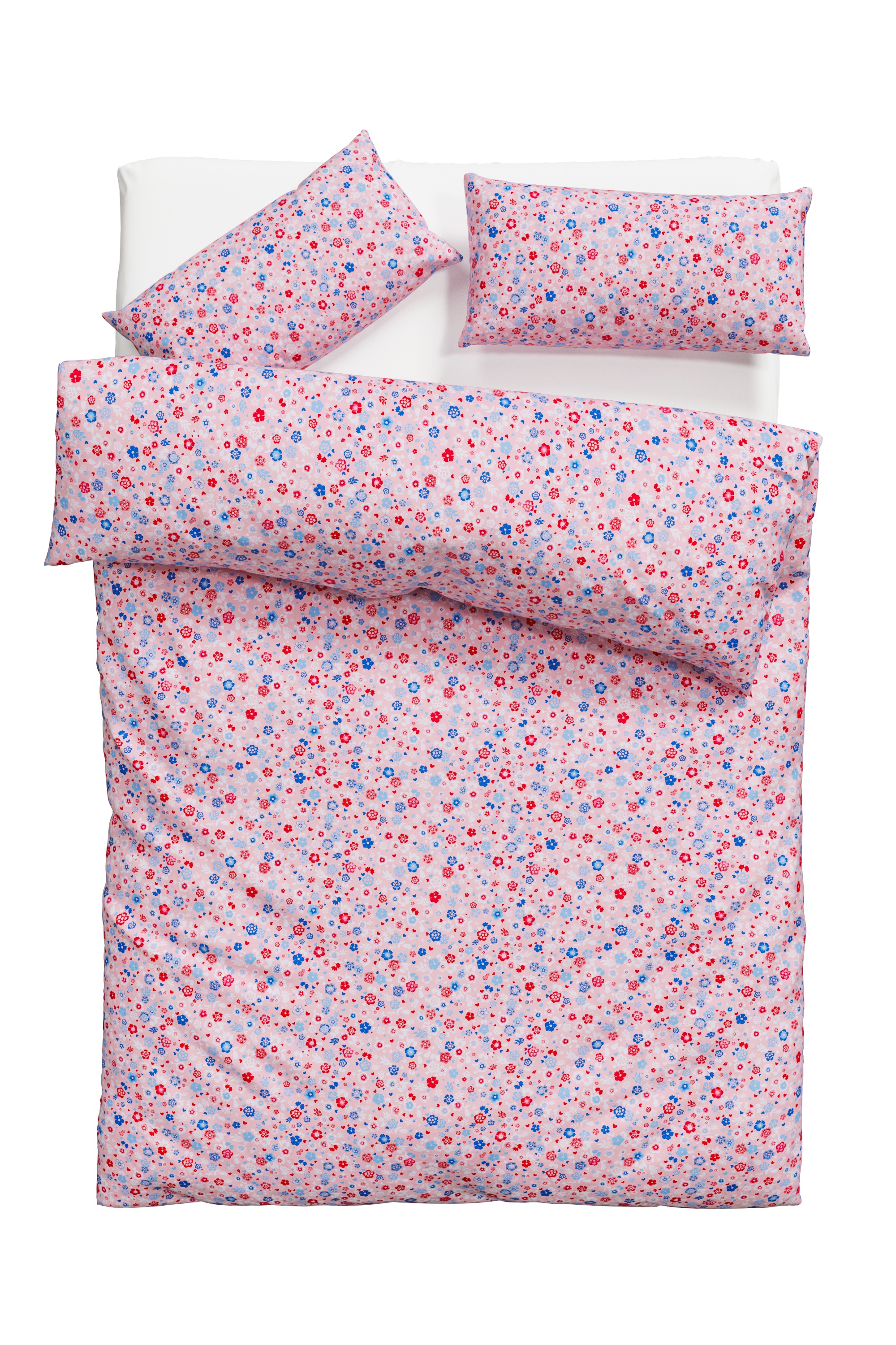 my home Bettwäsche »Mariby«, mit feinem Blümchen Design, skandinavisch, romantische Bettwäsche