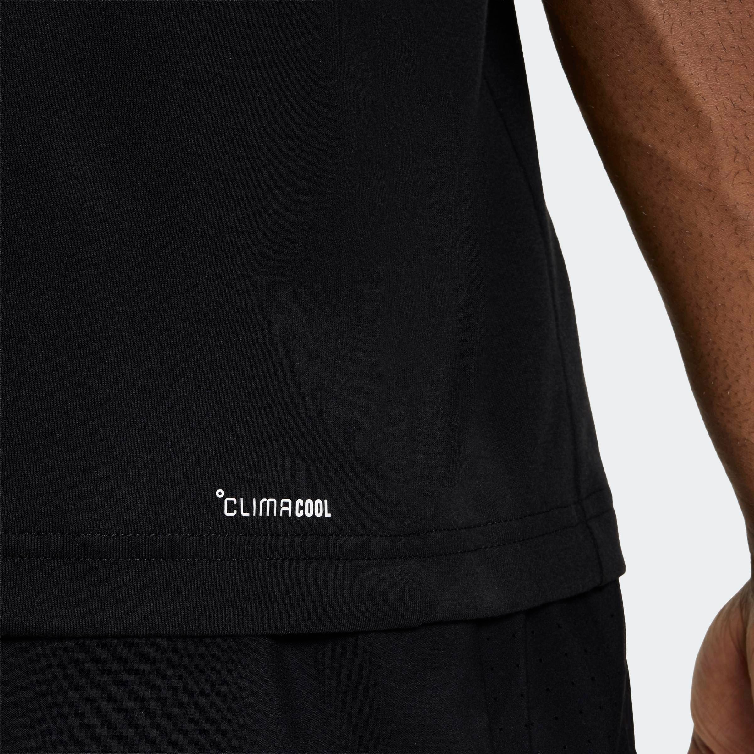 adidas Performance T-shirt »WORKOUT ESSENTIALS FEELREADY« col rond, en polyester