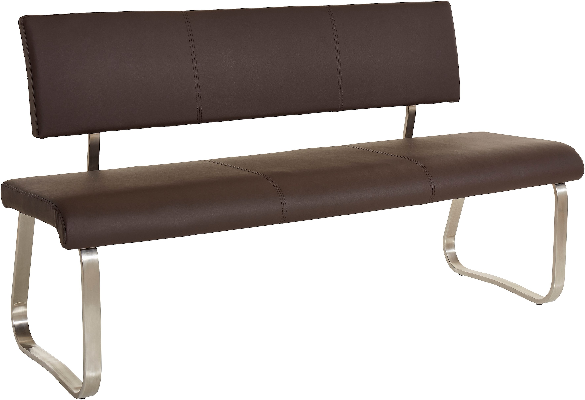 MCA furniture Polsterbank »Arco«, (1 St.), belastbar bis 280 kg, Kunstleder,  in verschiedenen Breiten jetzt kaufen