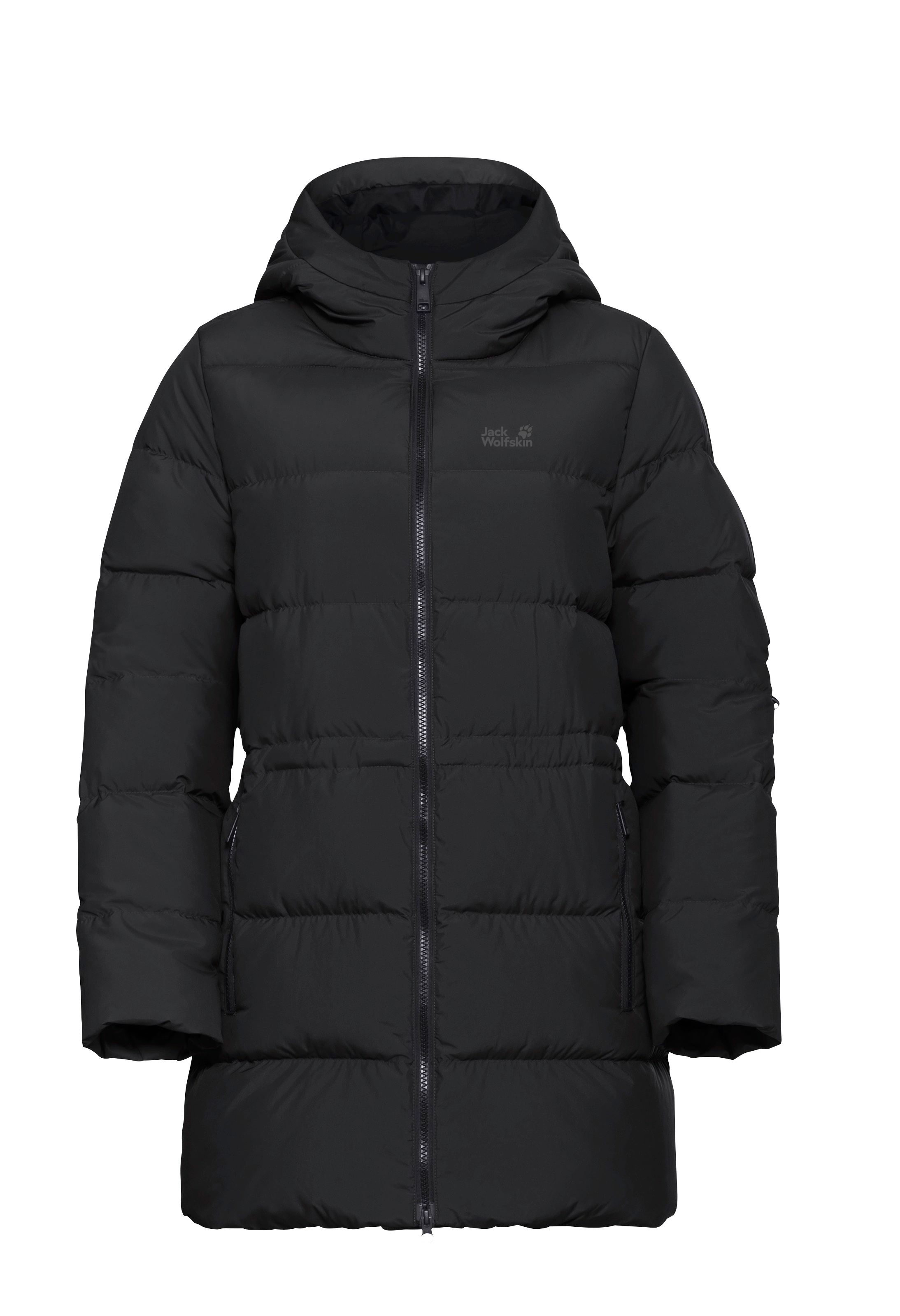 Image of Jack Wolfskin Daunenmantel "FROZEN PALACE LONG JKT W RDS" Wärmend, winddicht, Daunenparka