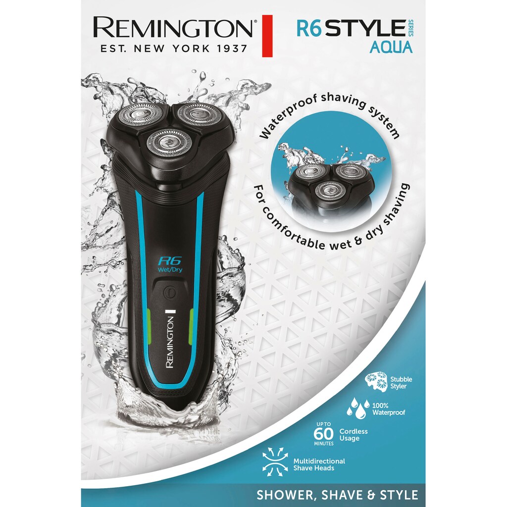Remington Elektrorasierer »R6000 Style Wasserdichtes Rasiersystem«, 1 St. Aufsätze