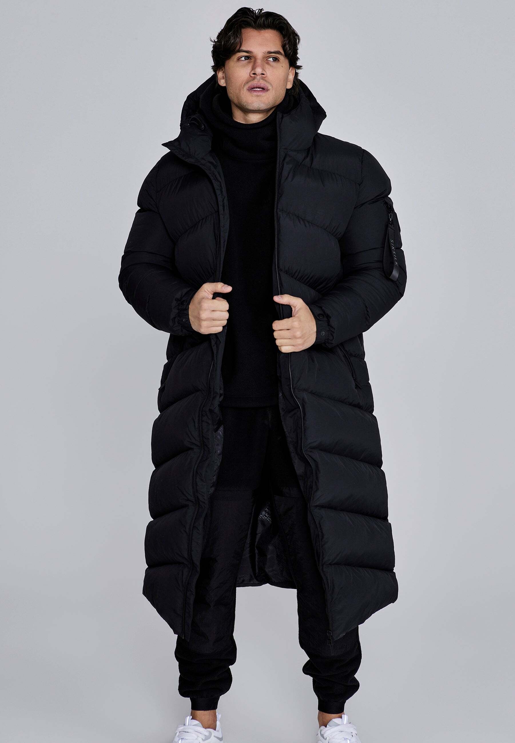 Siksilk Winterjacke »Siksilk Wintermantel Longline Puffer«