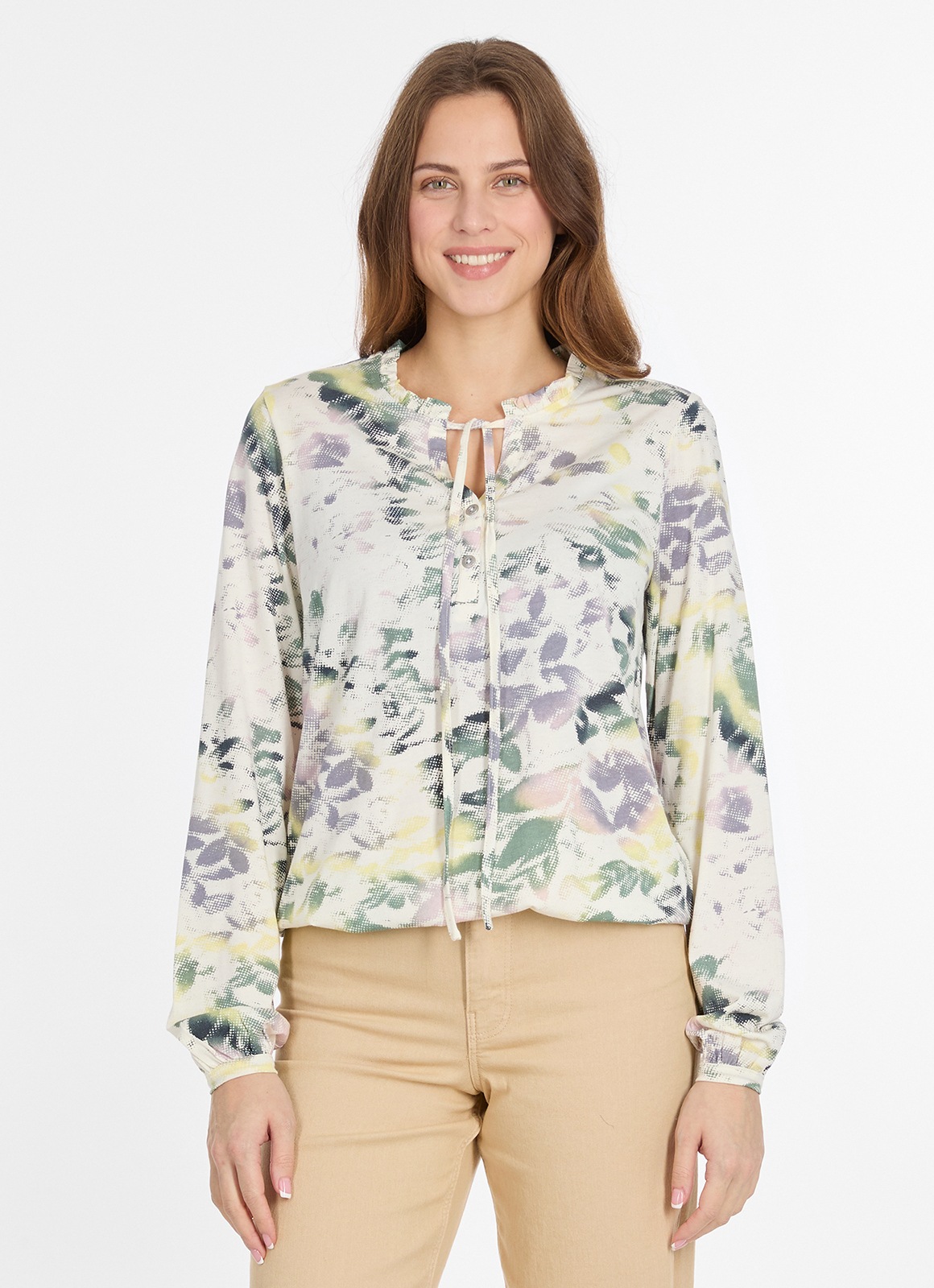 Image of Ragwear Langarmshirt "ONELIA PRINT"