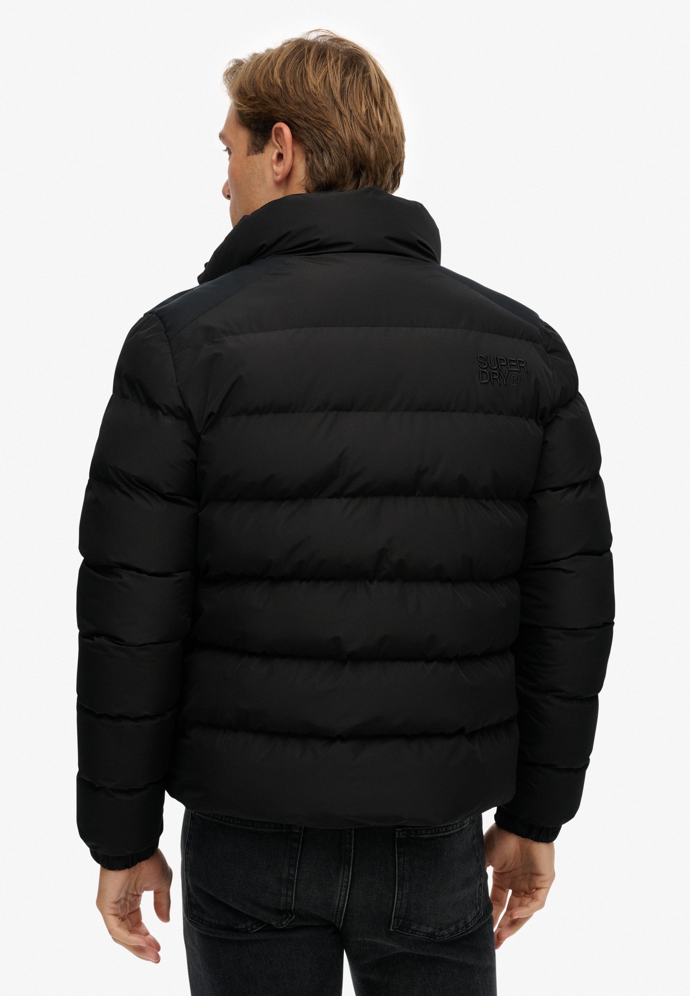 Superdry Steppjacke »SPORTS PUFFER JACKET« ohne Kapuze