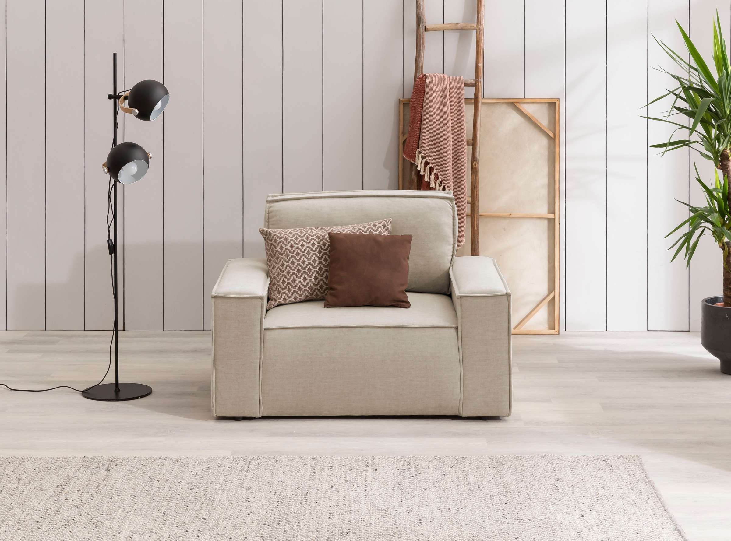 Image of GOODproduct Sessel "SHERWOOD Samtvelours Love-Seat" passend zur Polster-Serie SHERWOOD
