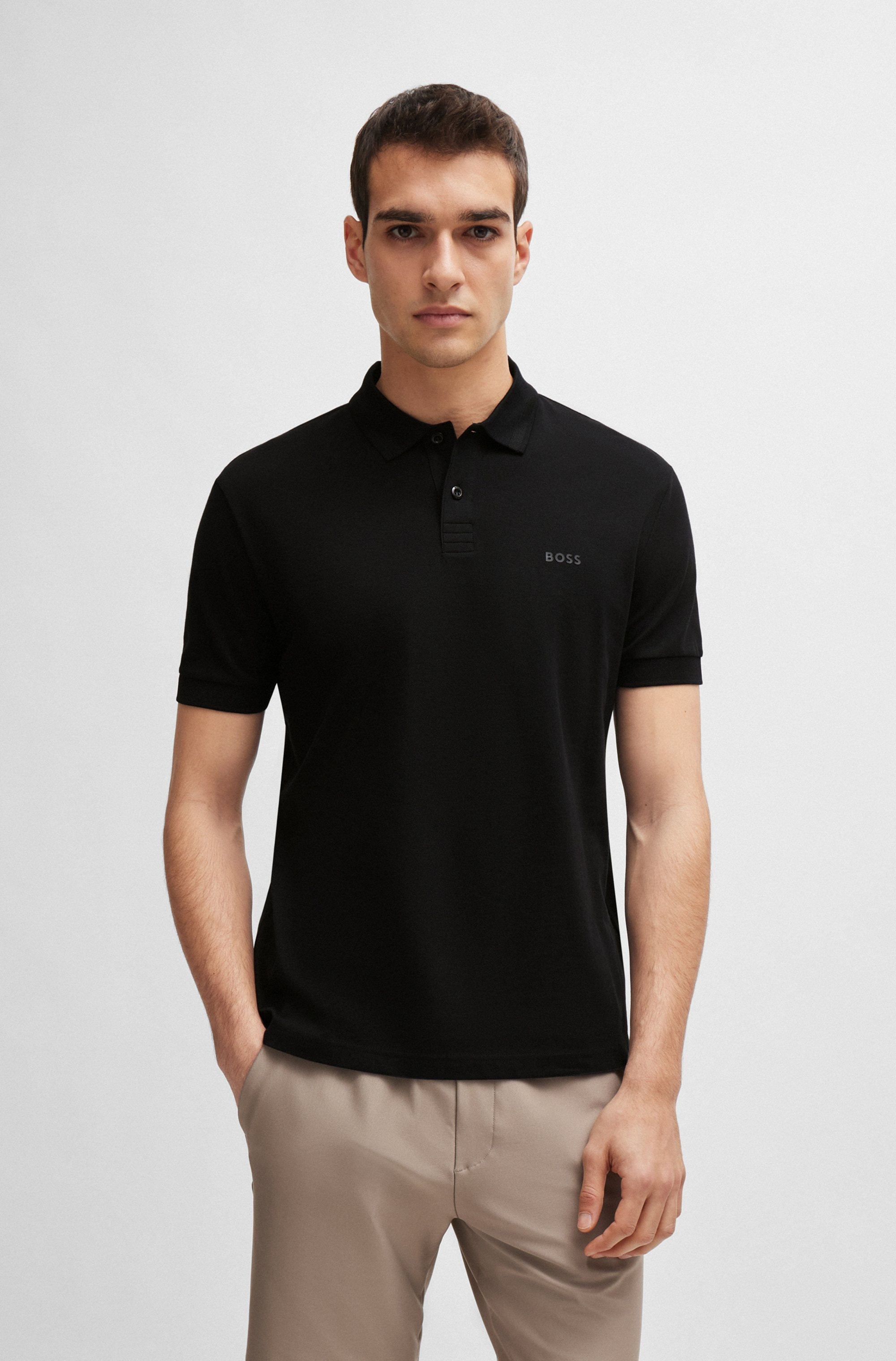 Image of BOSS GREEN Poloshirt "Pio" mit Polokragen