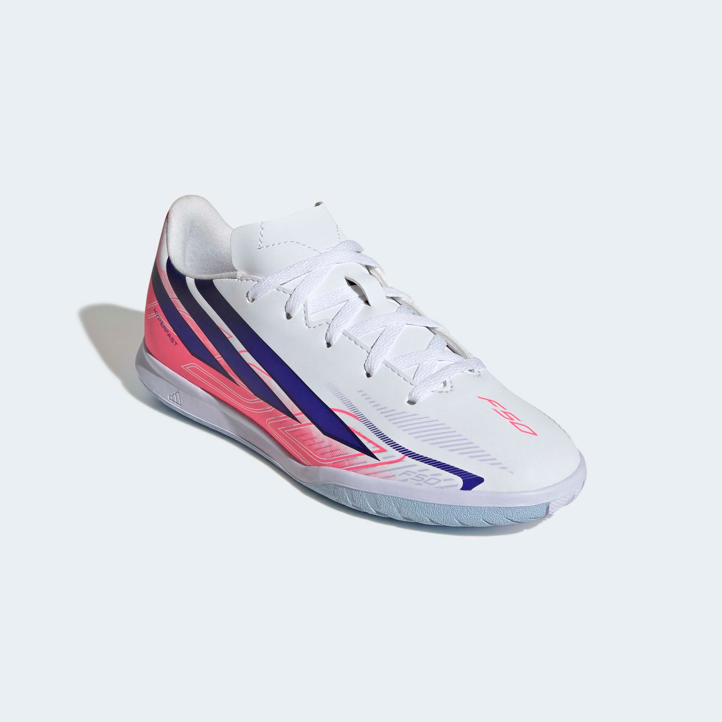 Image of adidas Performance Fussballschuh "F50 HYPERFAST CLUB KIDS, HALLE" für Hallenboden