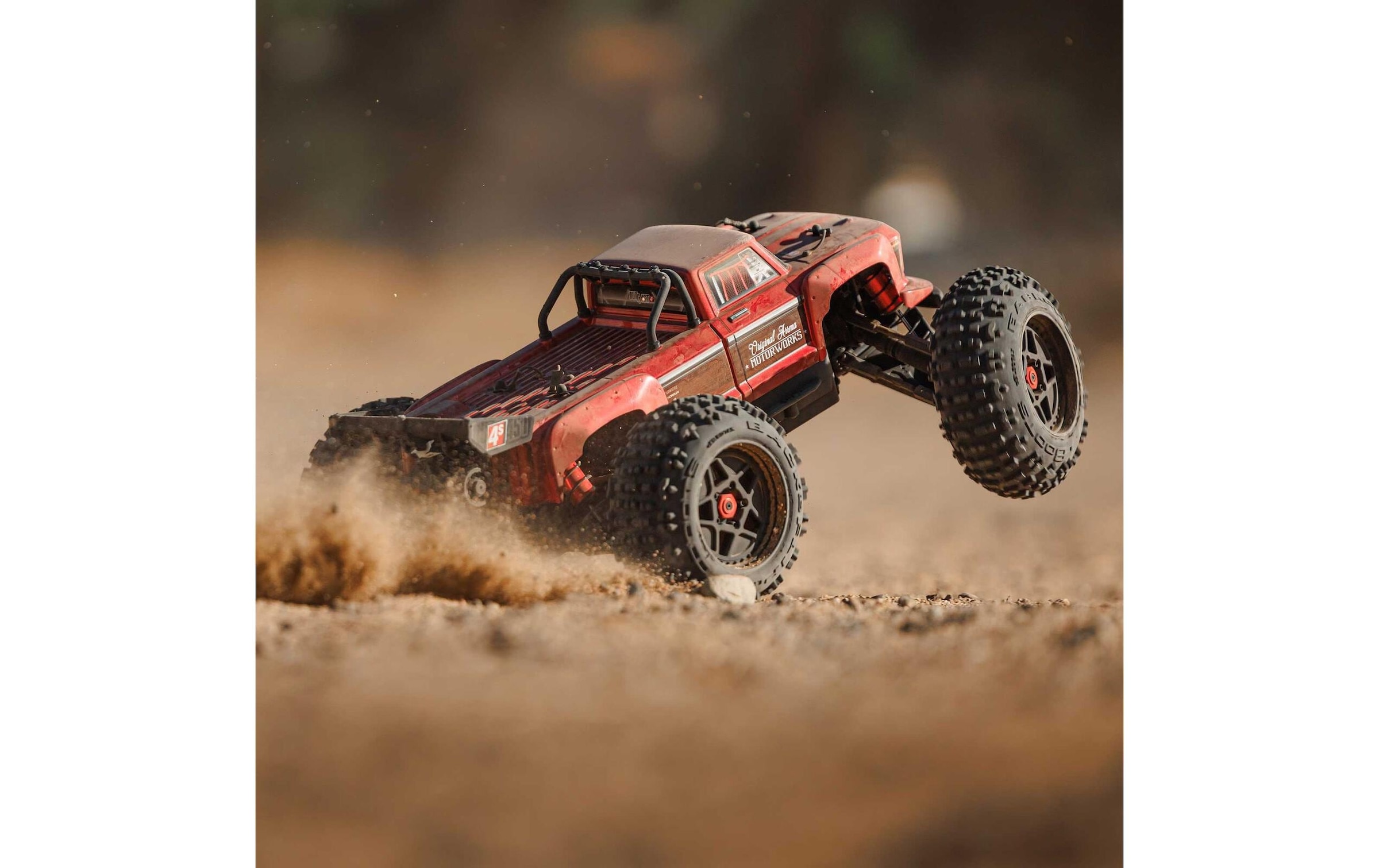 RC-Auto »Arrma Outcast 4x4 4S V2 BLX Rot ARTR«