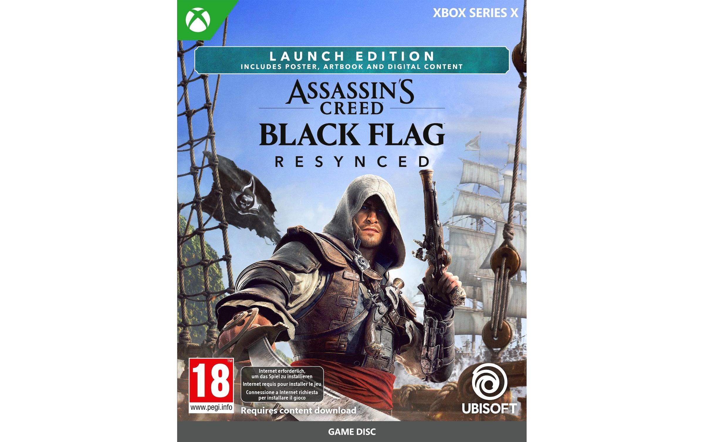 UBISOFT Logiciel de jeu »Assassin's Creed: Black Flag Resyn. – L. Ed. (Box)« Xbox Series X