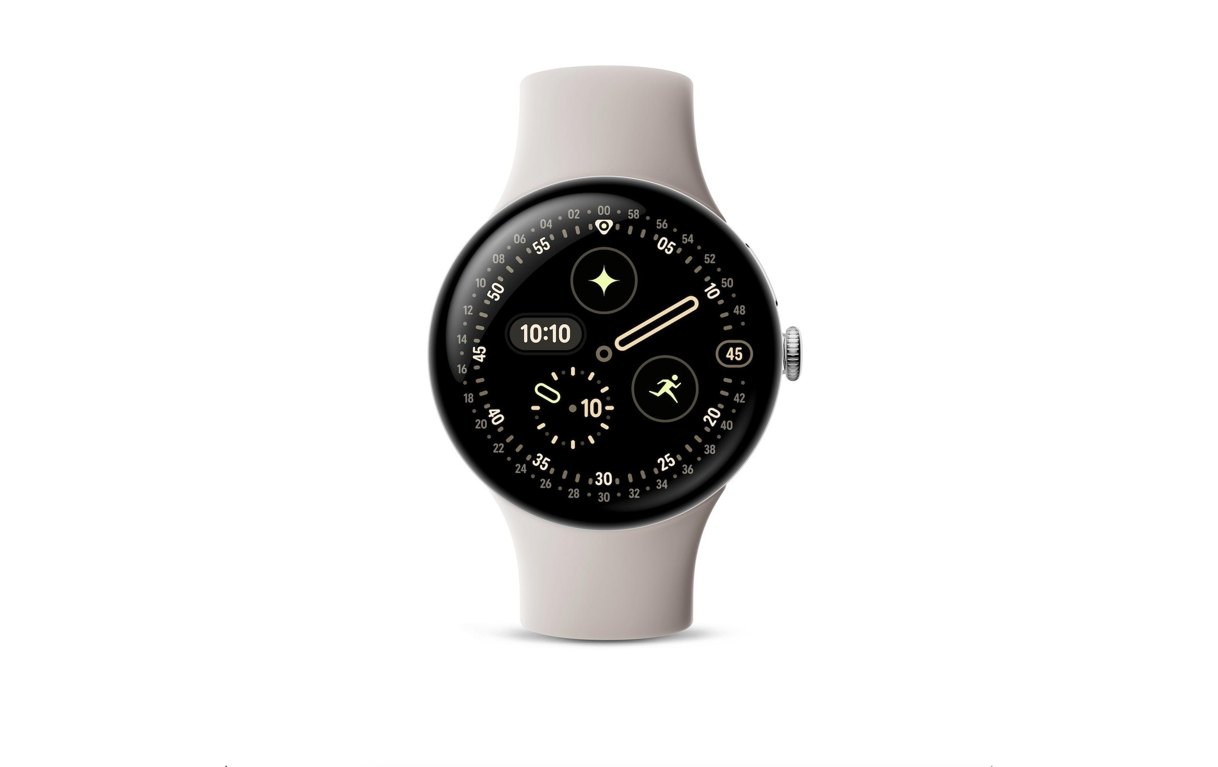 Google Montre »Pixel Watch 4«(45) Wear OS by Google