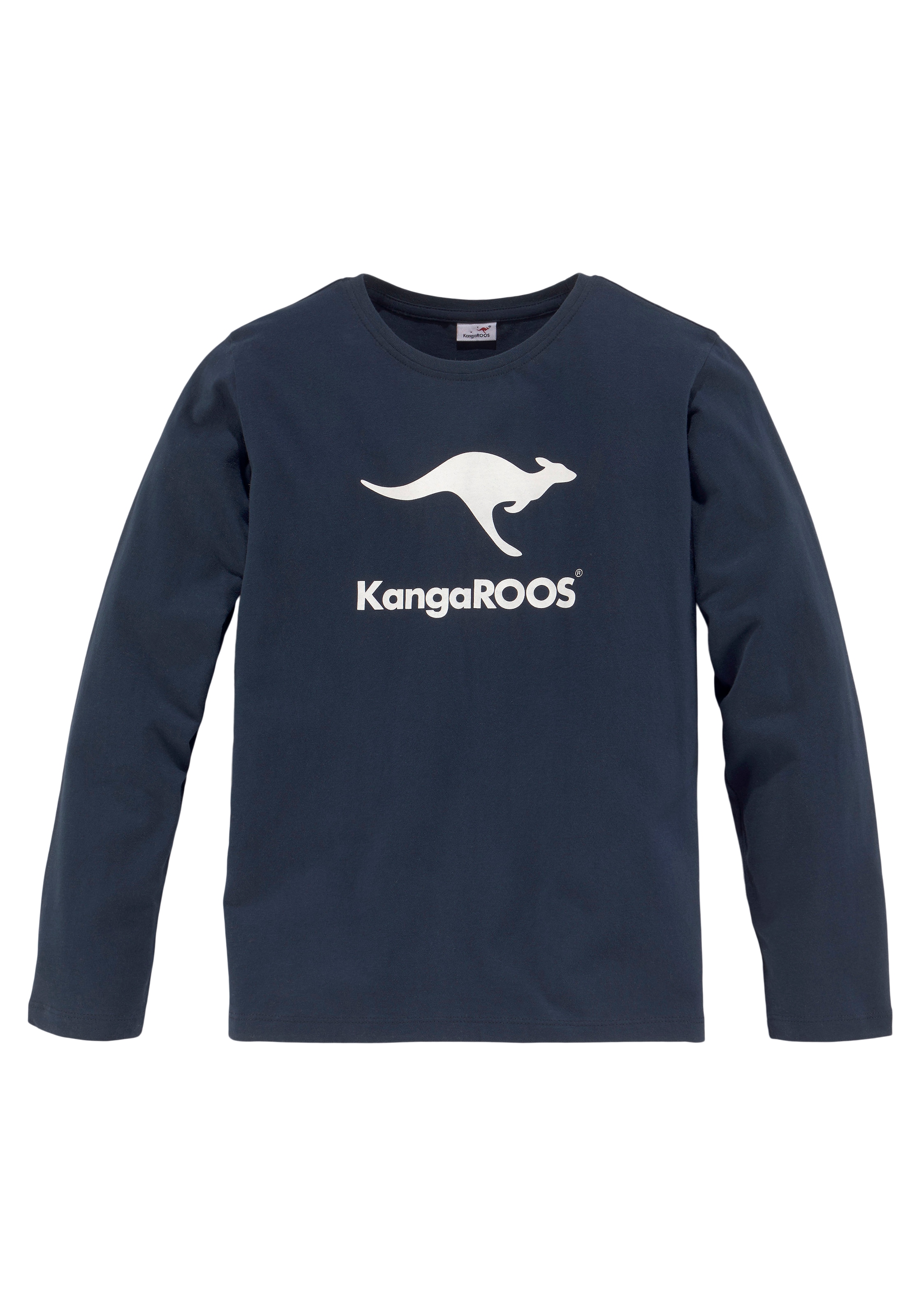 ✌ KangaROOS Langarmshirt ligne en Acheter »BASIC«