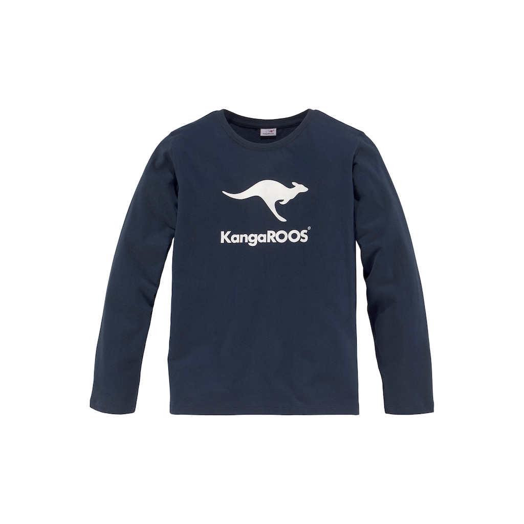 KangaROOS Langarmshirt »BASIC«