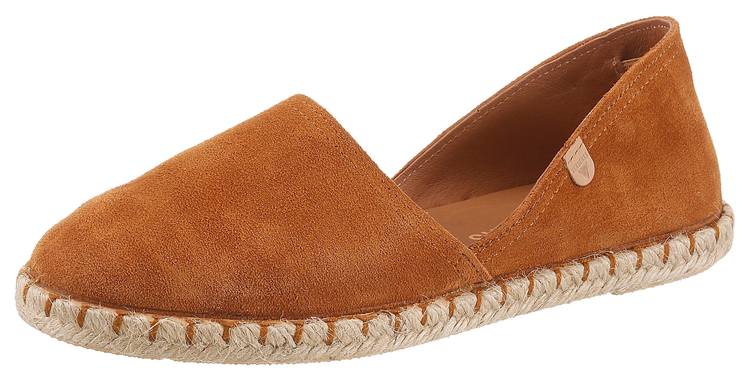 VERBENAS Espadrille »CARMEN SERRAJE«  , Schlupfschuh, Sommerschuh, Loafer mit typischem Jute-Rahmen