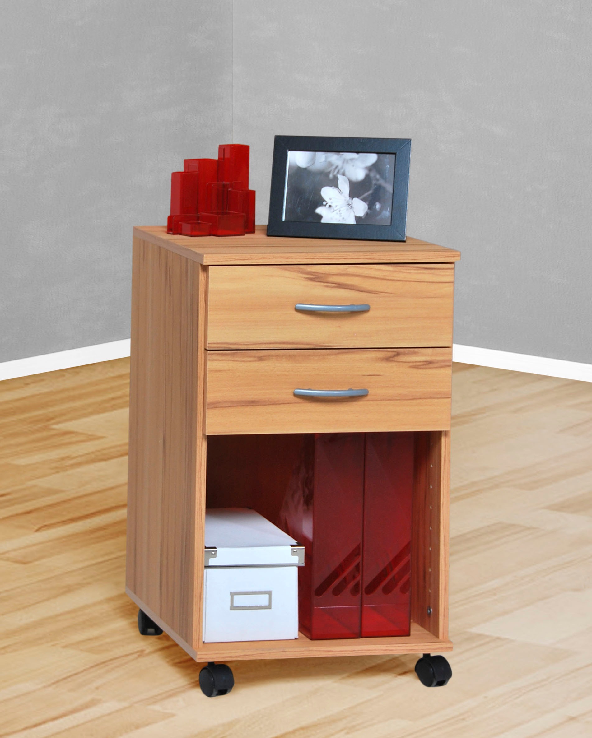 VOGL Möbelfabrik Rollcontainer »Barrie, Bürocontainer,«, (1 St.), verschiedene Ausführungen, mit Schubladen, Höhe 67 cm, Made in Germany