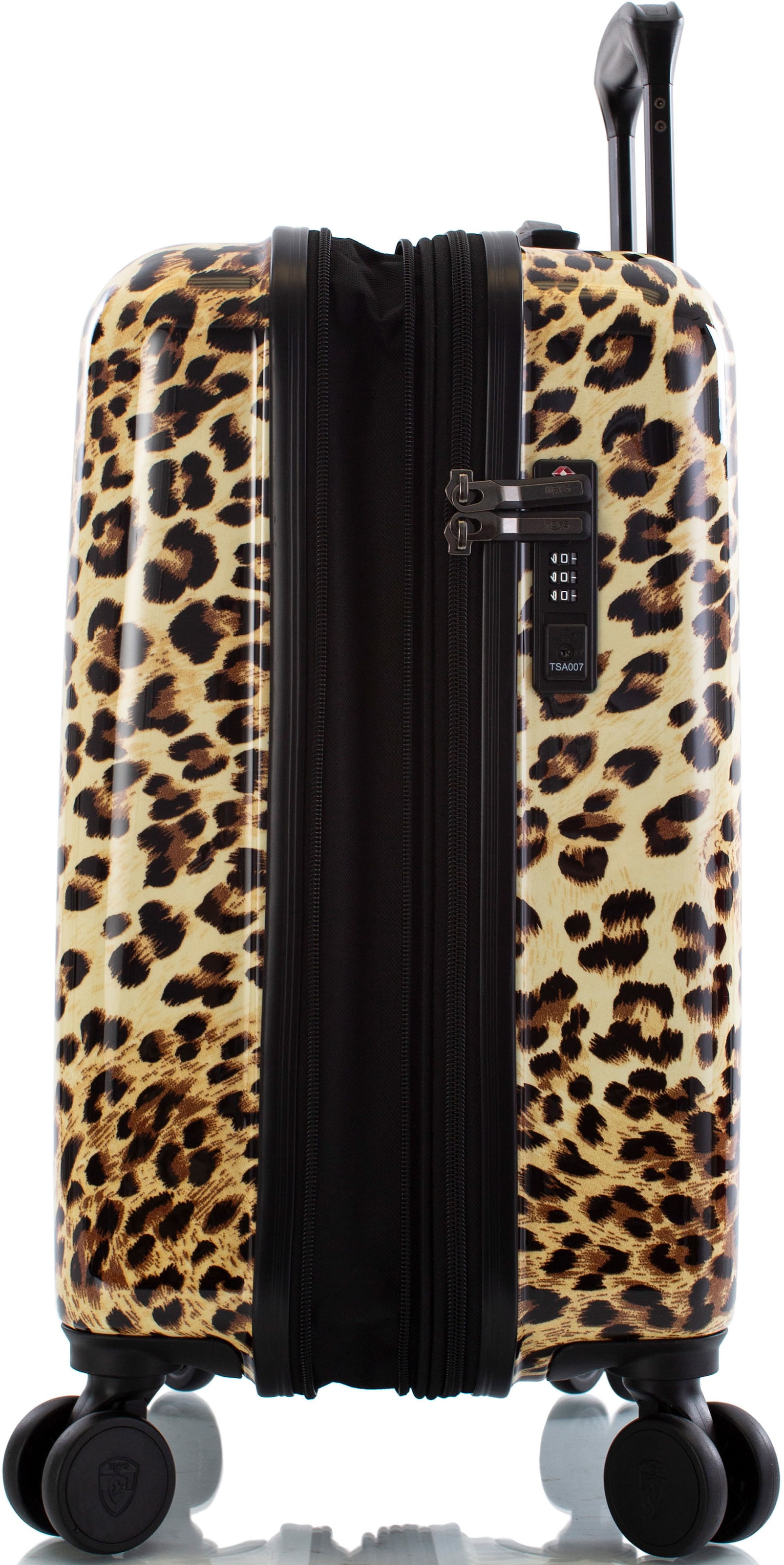 Heys Hartschalen-Trolley »Leopard, 53 cm«, 4 Rollen, Heys x Joachim Llambi Handgepäck-Koffer Reisegepäck