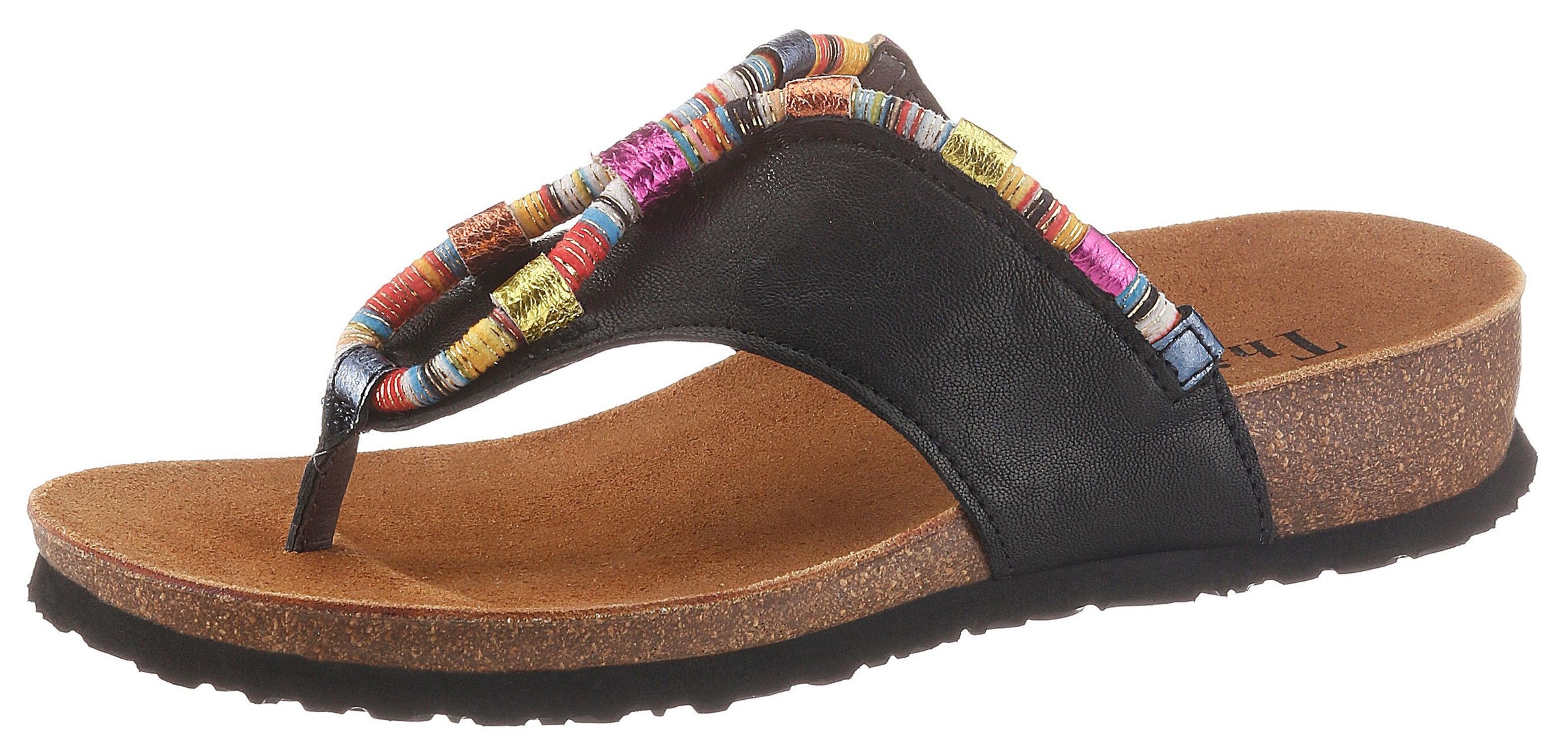 Image of Think! Zehentrenner »Julia«, mit bunten Schmuckelementen bei Ackermann Versand Schweiz