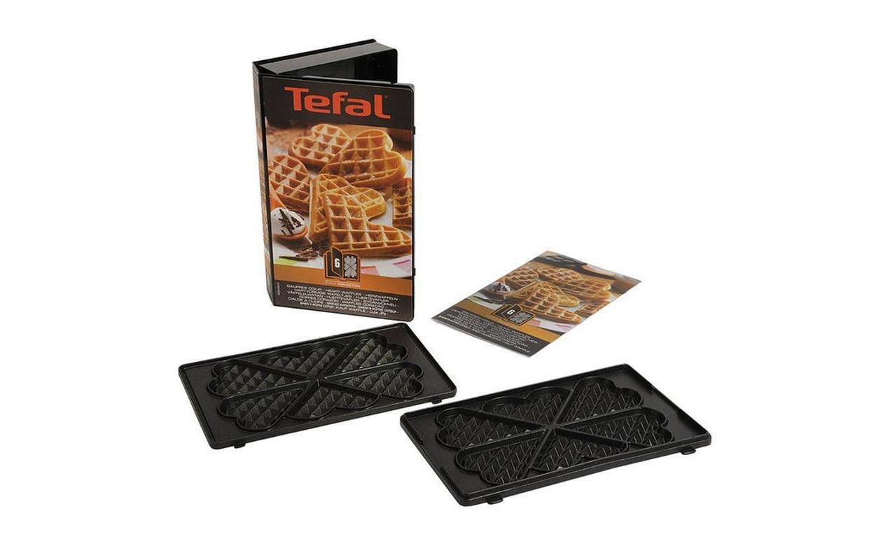 Image of Tefal Backblech "Snack Coll. Herzwaffeln" Aluminium