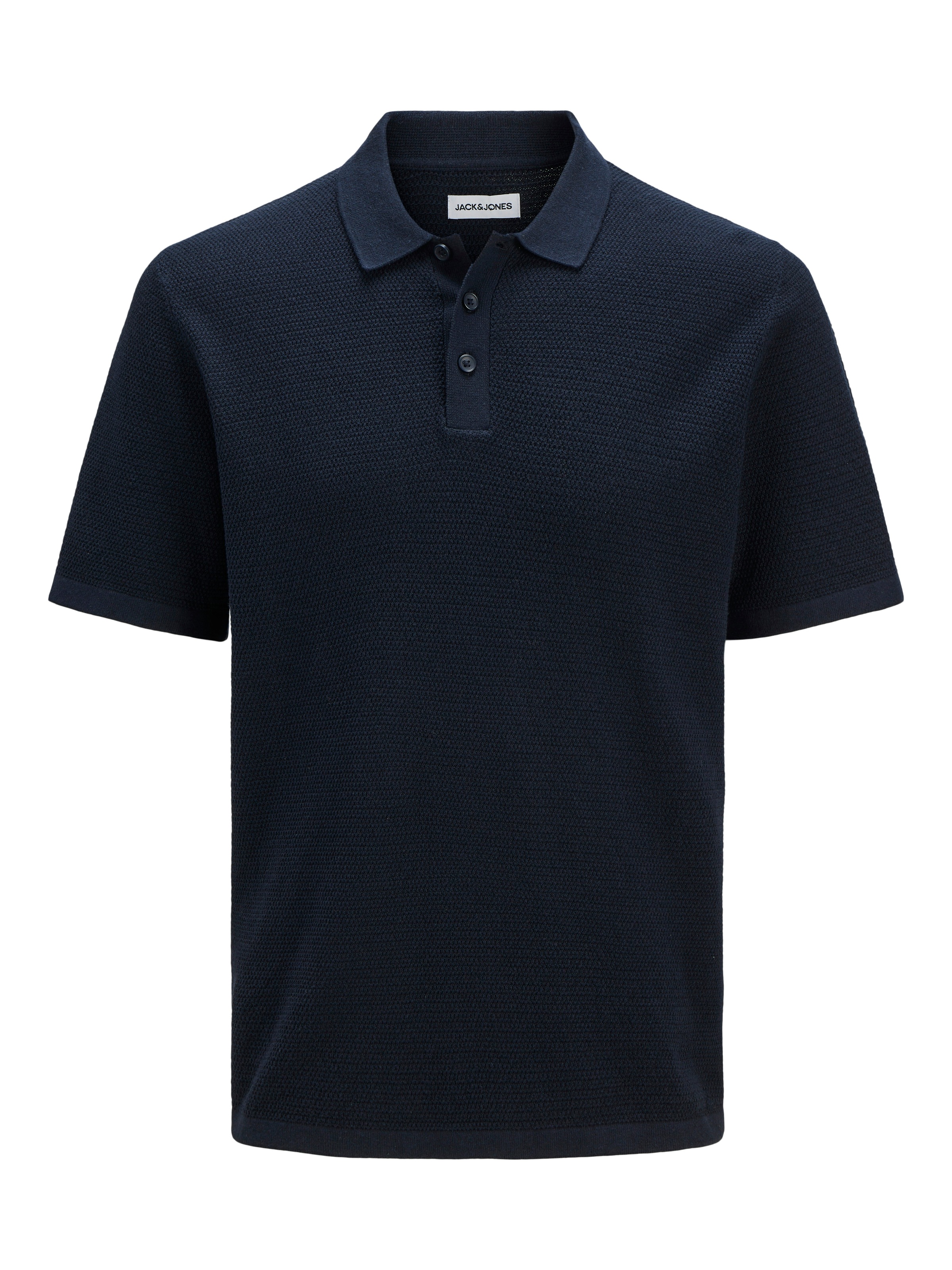 Image of Jack & Jones PlusSize Polokragenpullover "JJEGEORGE KNIT POLO SS SN PLS" mit Polokragen