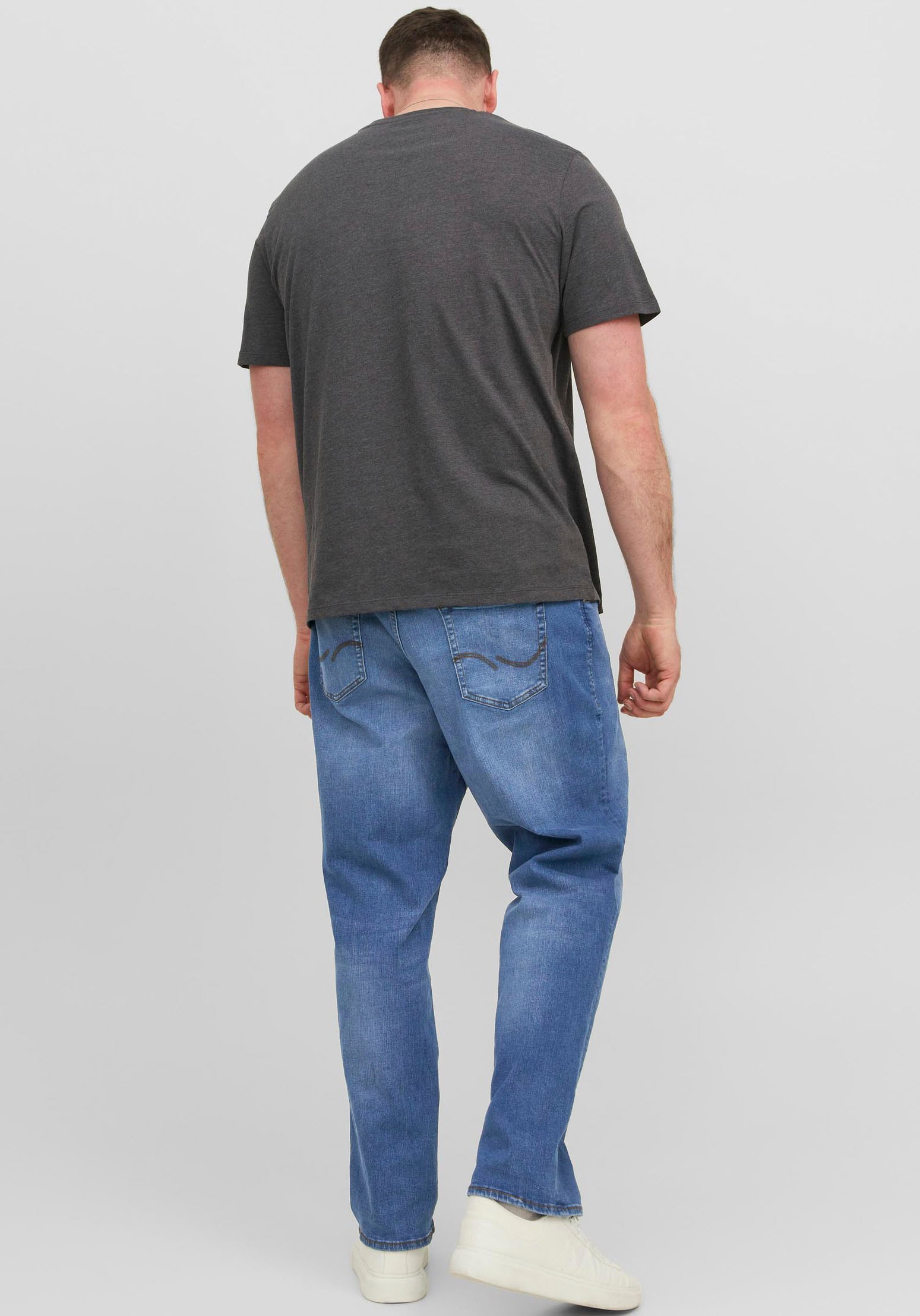 Jack & Jones PlusSize Tapered-fit-Jeans »JJIMIKE JJORIGINAL SQ 223 NOOS PLS«
