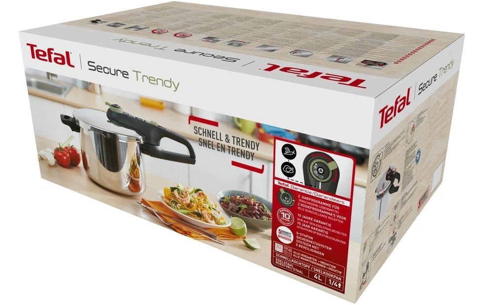 Tefal Dampfgartopf »Secure Trendy 4 l 22 cm«