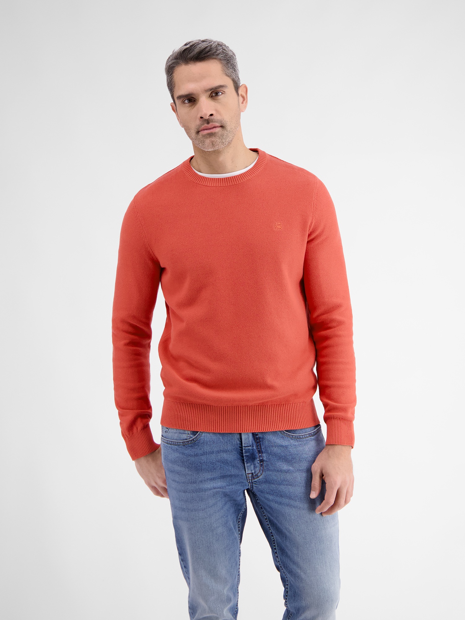 Image of LERROS Strickpullover "Crewneck-Strickpullover für Herren"