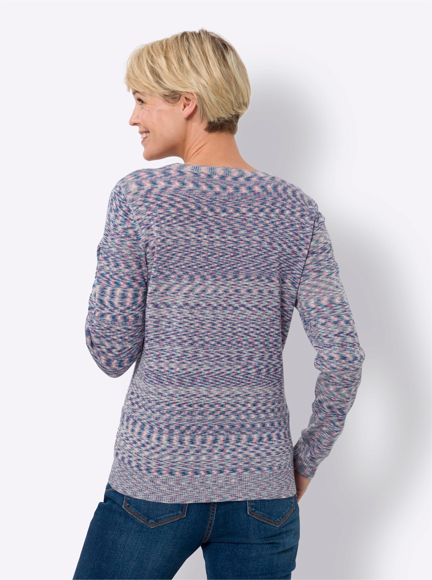 Classic Basics Pull à col rond »Rundhals-Pullover«