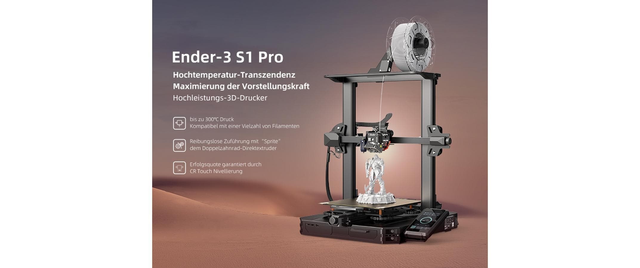 Creality 3D-Drucker »Ender-3 S1 Pro«