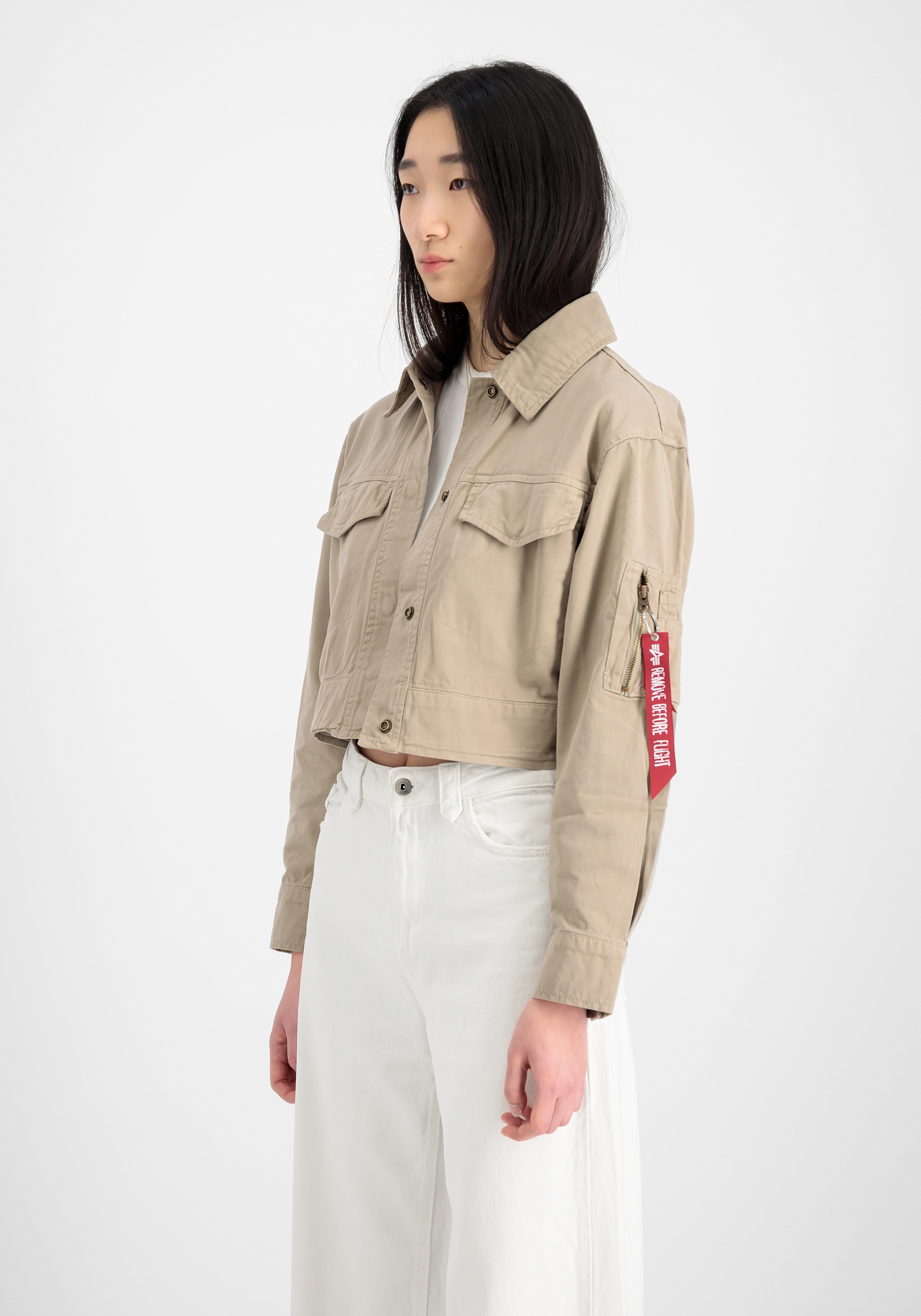 Image of Alpha Industries Bomberjacke "Deck Jacket Cropped Wmn"