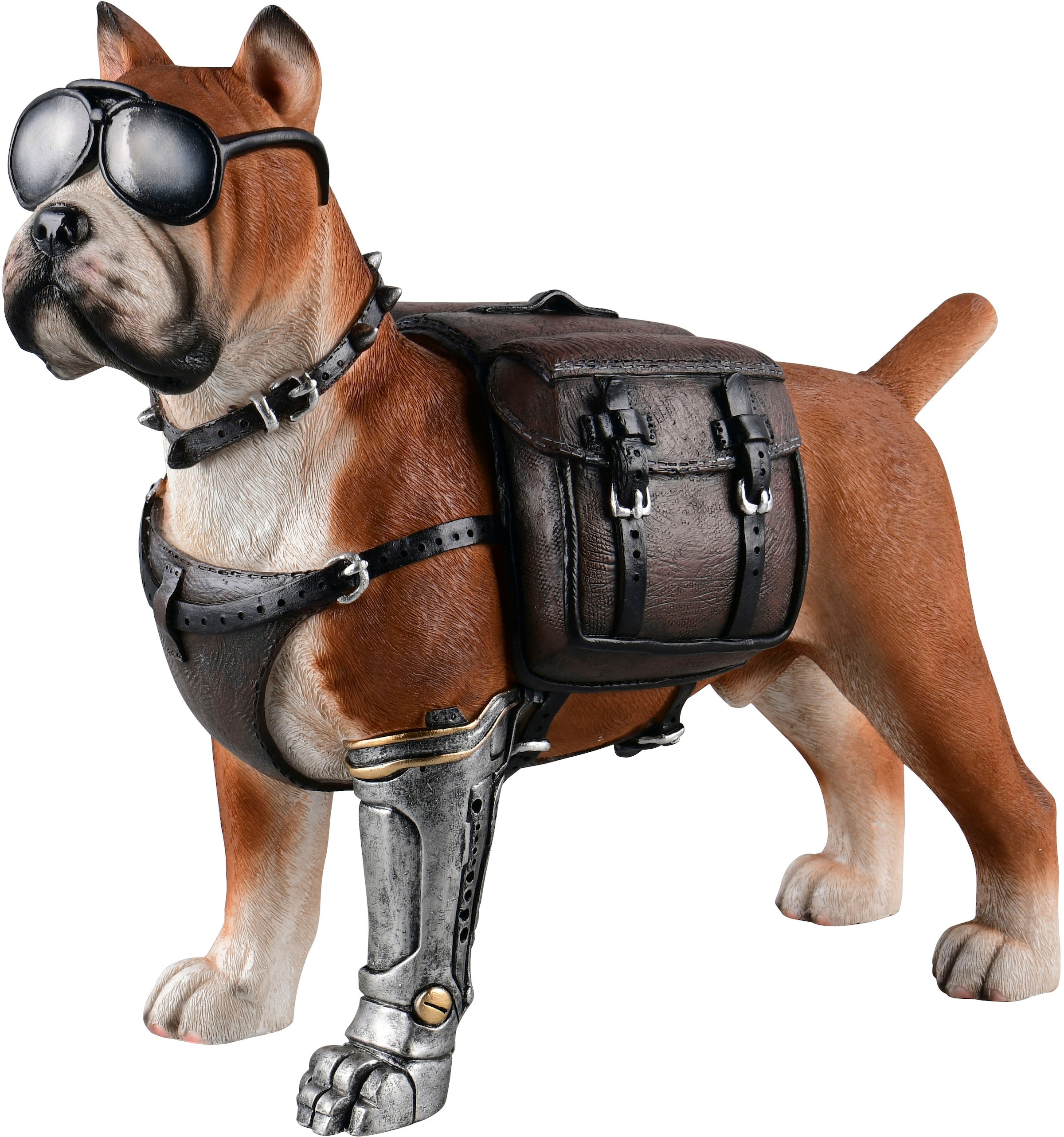 Image of MIRRORS AND MORE Dekofigur "FRANKIE" Dekofigur im Steampunk Look