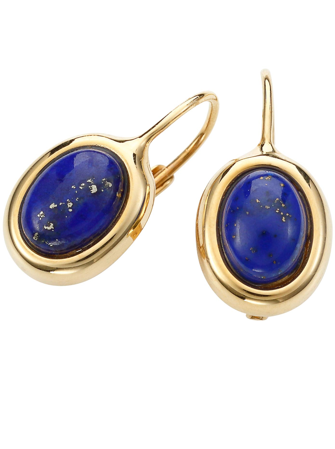 Ohrhänger aus 375er Goldfarben