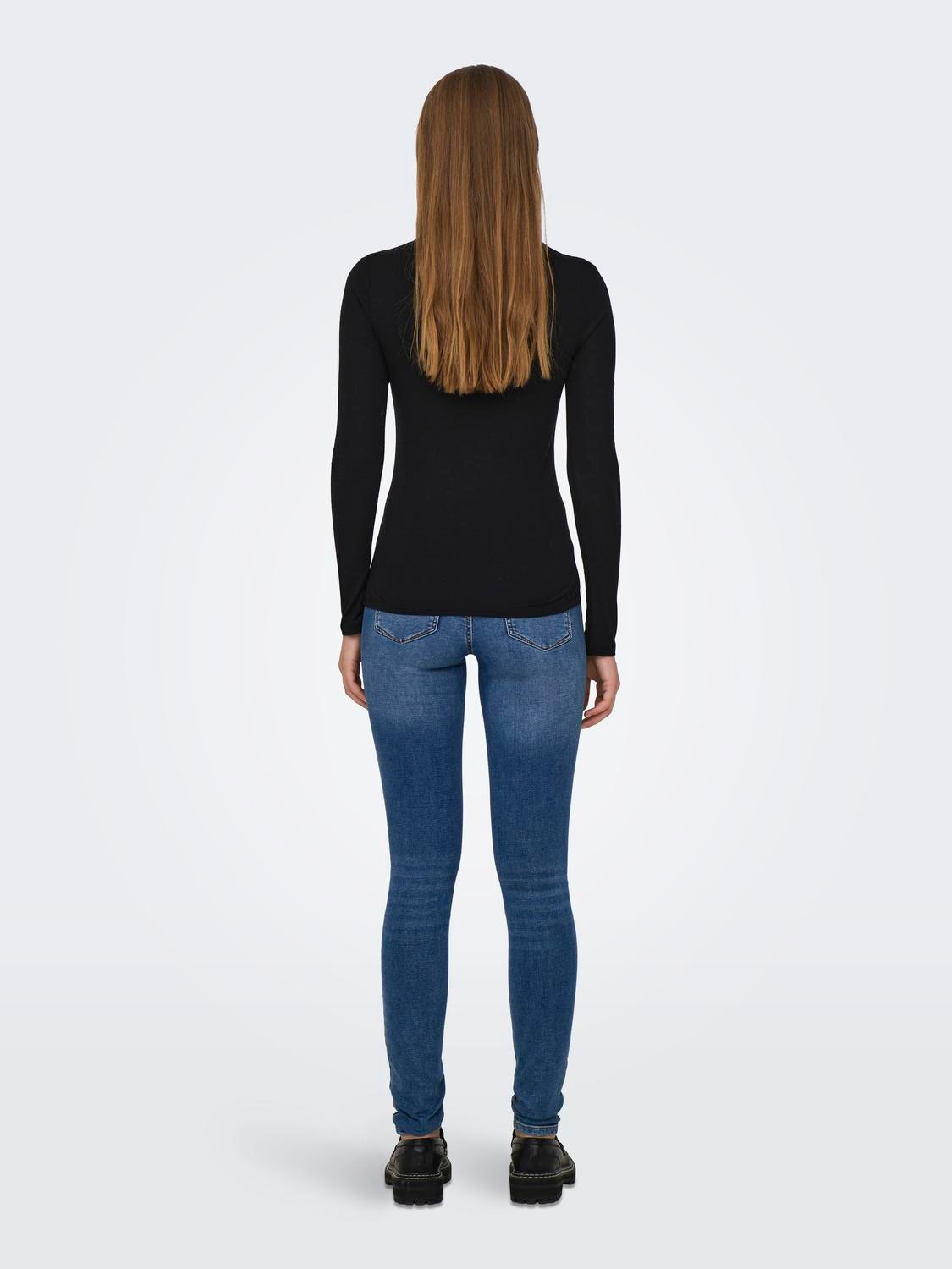 JDY Langarmshirt »JDYSUMA WOOLBLEND L/S ONECK TOP JRS NOOS«