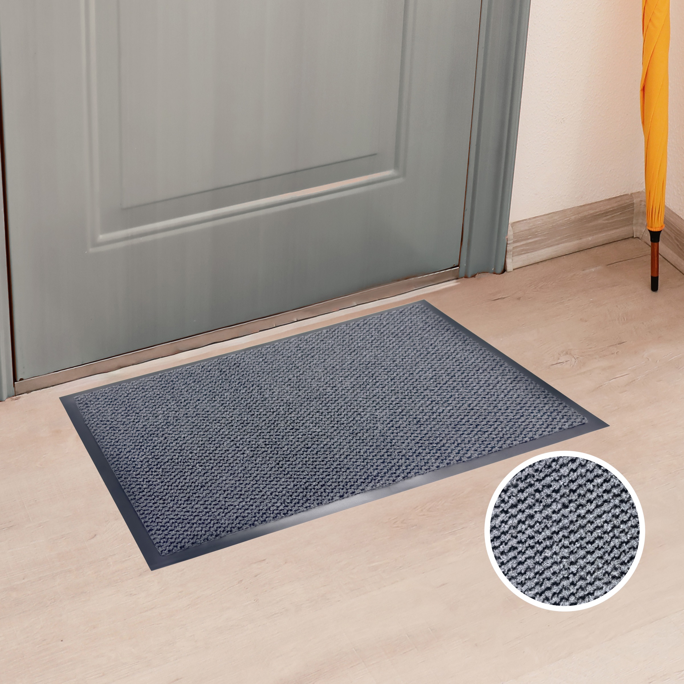 Image of GOODproduct Fussmatte "Tarron, Schmutzfangmatte Indoor, für Hausflur und Eingangsbereiche" rechteckig 5 mm Höhe Eingangsmatte, rutschfeste Unterseite, meliert