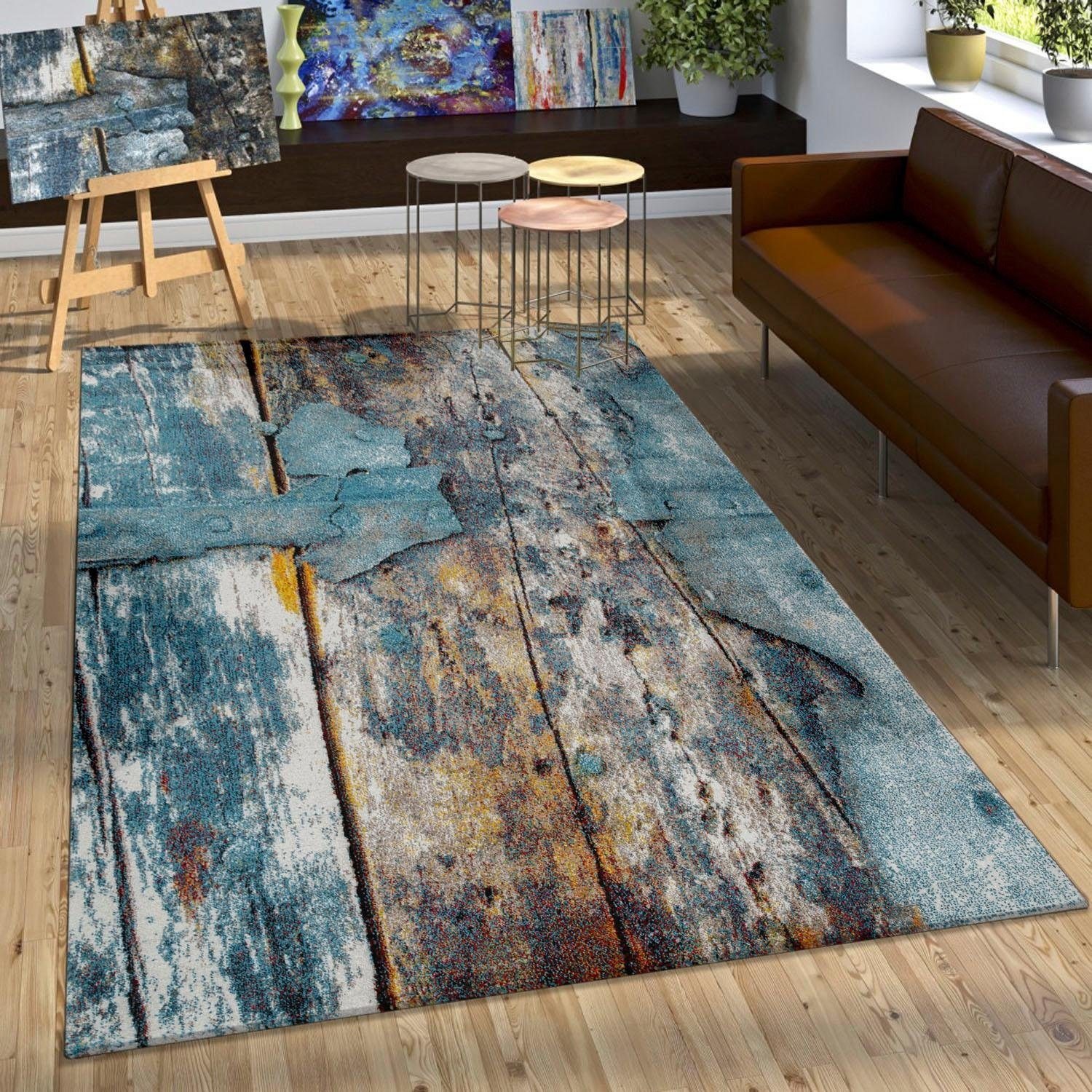 Paco Home Teppich »Natura 850«, rechteckig, 16 mm Höhe, Kurzflor mit kunstvollem... kaufen