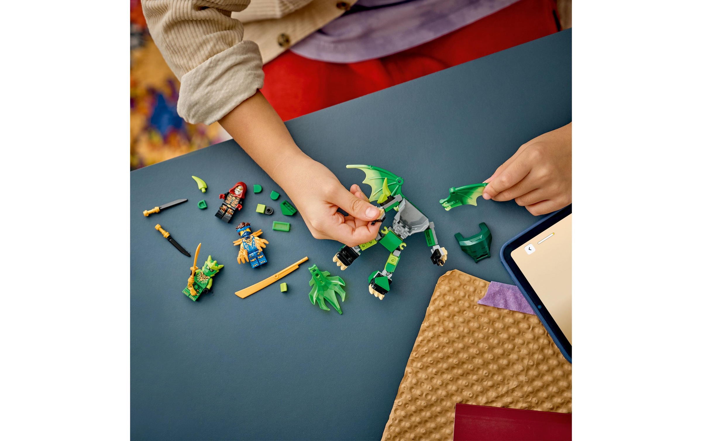 LEGO® Konstruktionsspielsteine »Lloyds Drachen-Mech Battle Set (71862), LEGO Ninjago« Made in Europe