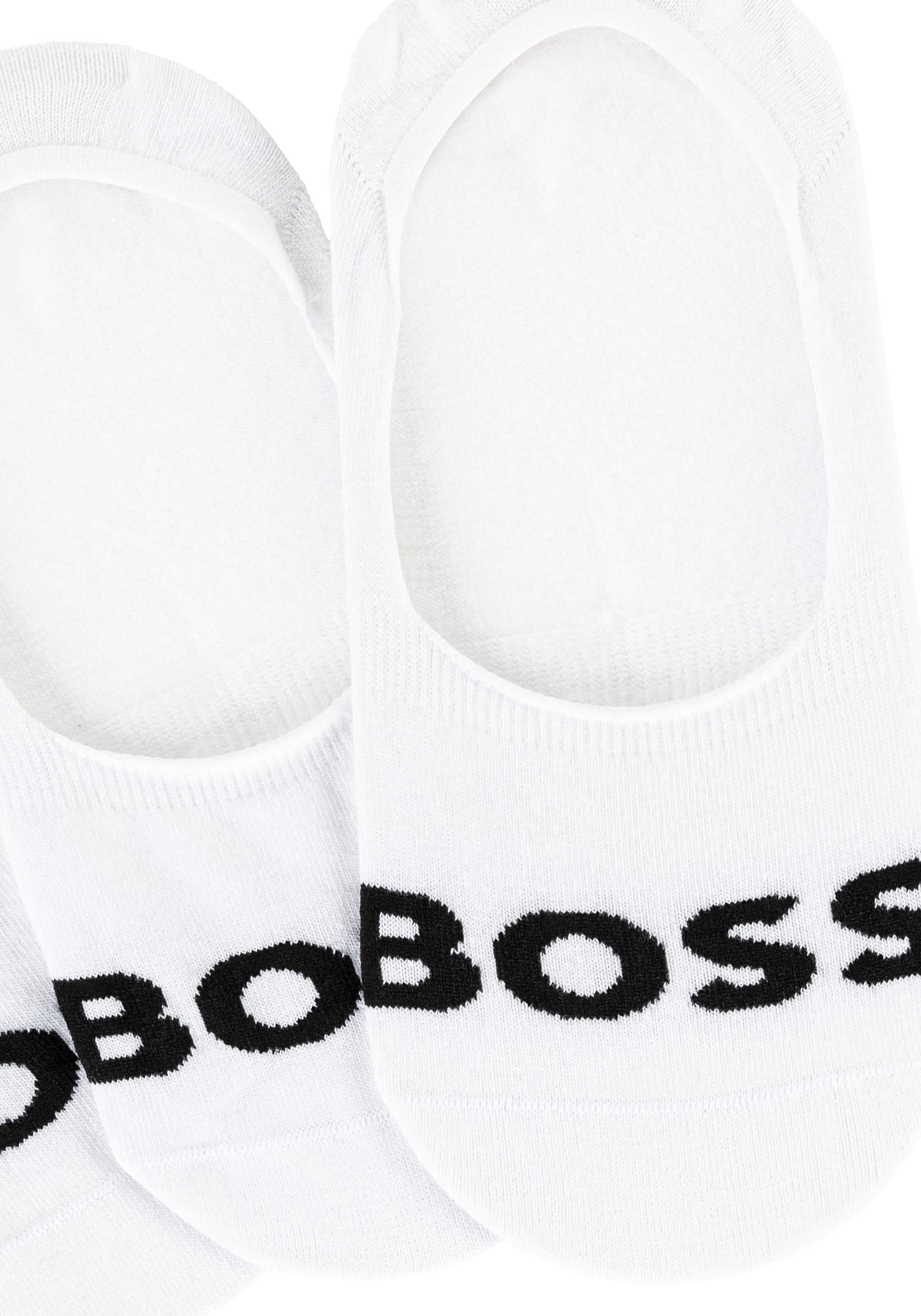 BOSS Businesssocken »2P SL Uni Logo CC«, (Packung, 2 Paar, 2er), mit BOSS Schriftzug