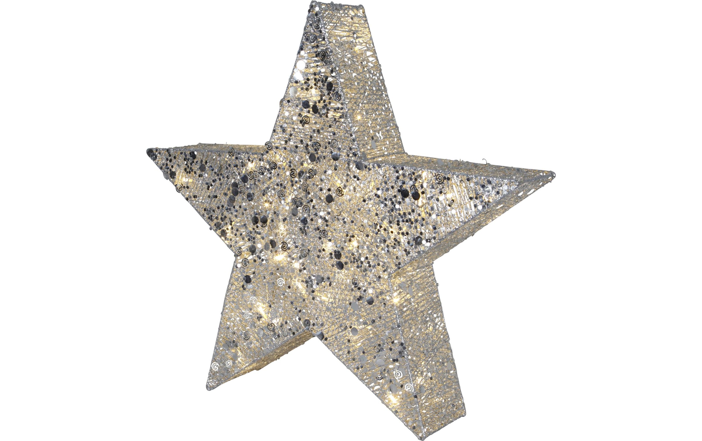 Image of STAR TRADING Systemlichterkette »Sequin Ø 70 cm Silberfarben, Outdoor« bei Ackermann Versand Schweiz