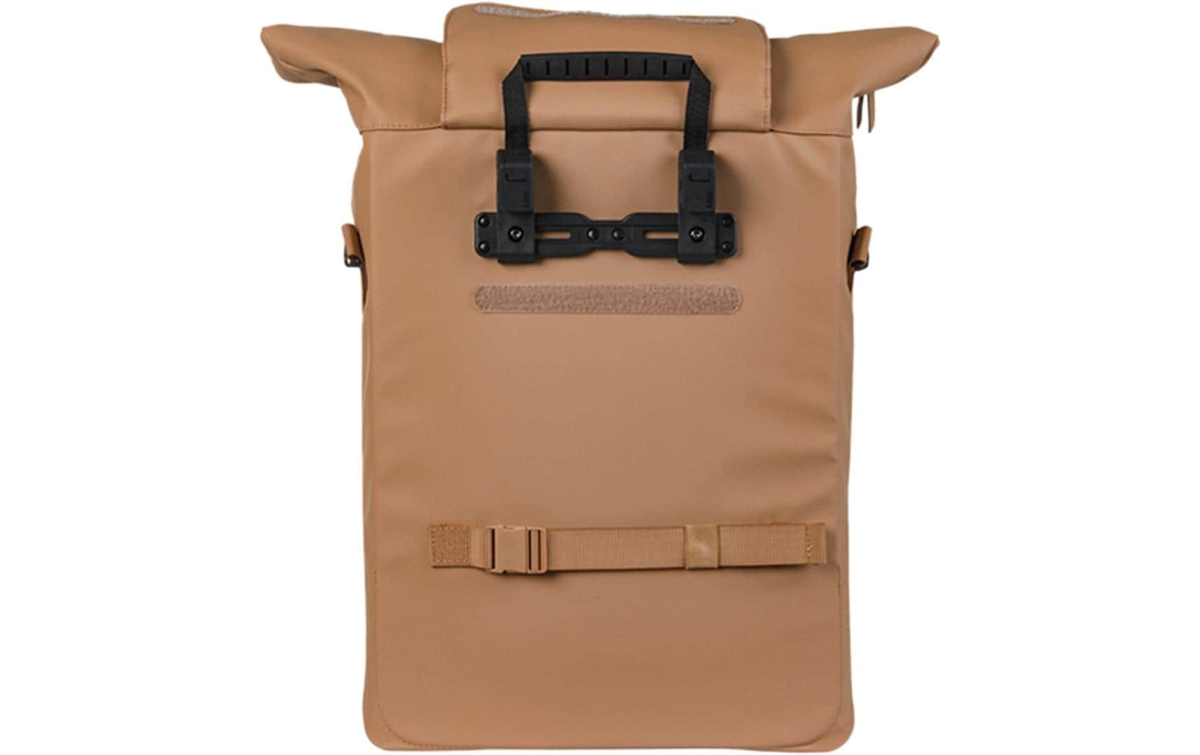 Basil Gepäckträgertasche »Brooklyn MIK Hooks, 17 l« 17 l Fahrrad-Umhängetasche mit 16-Zoll-Laptopfach und MIK-System