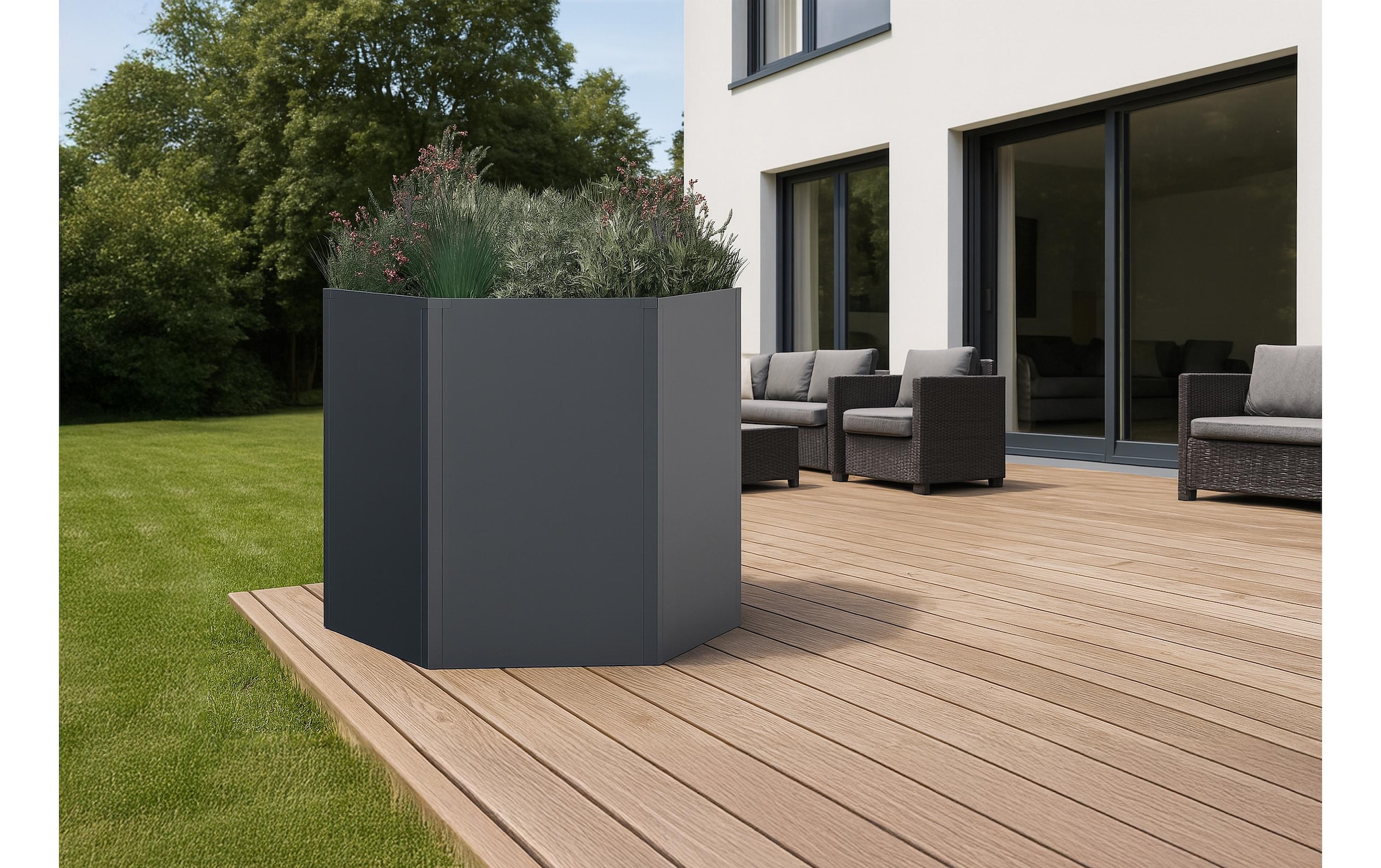 WESTMANN Hochbeet »Varia 77« BxTxH: 100x100x77 cm