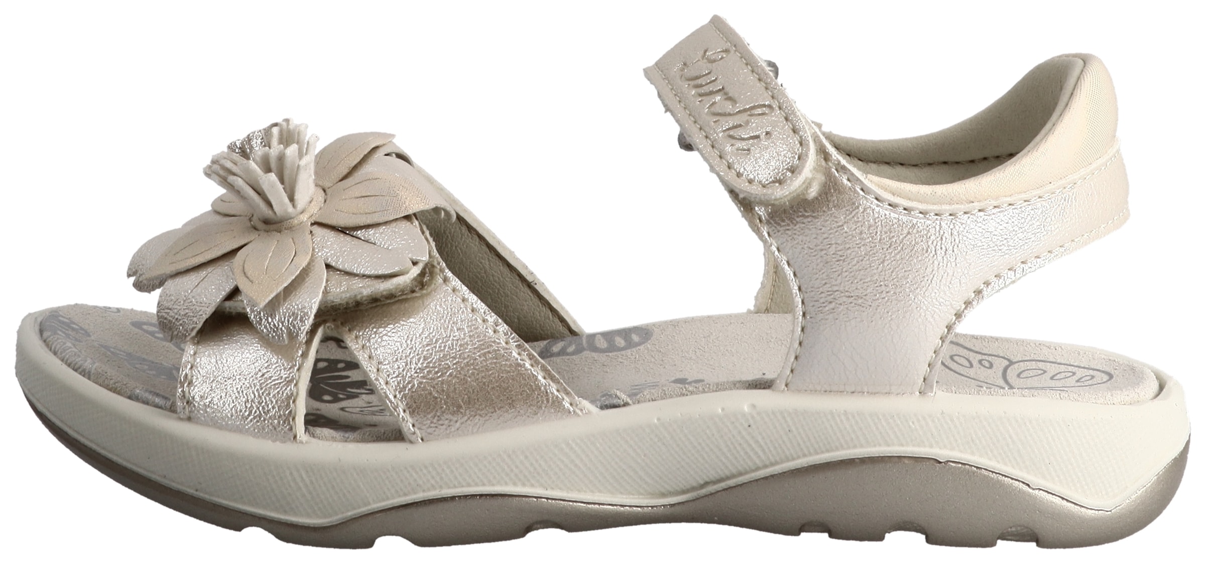 Lurchi Sandale »Flora«  Sandalette mit Blumenverzierung, Grössenschablone zum Download