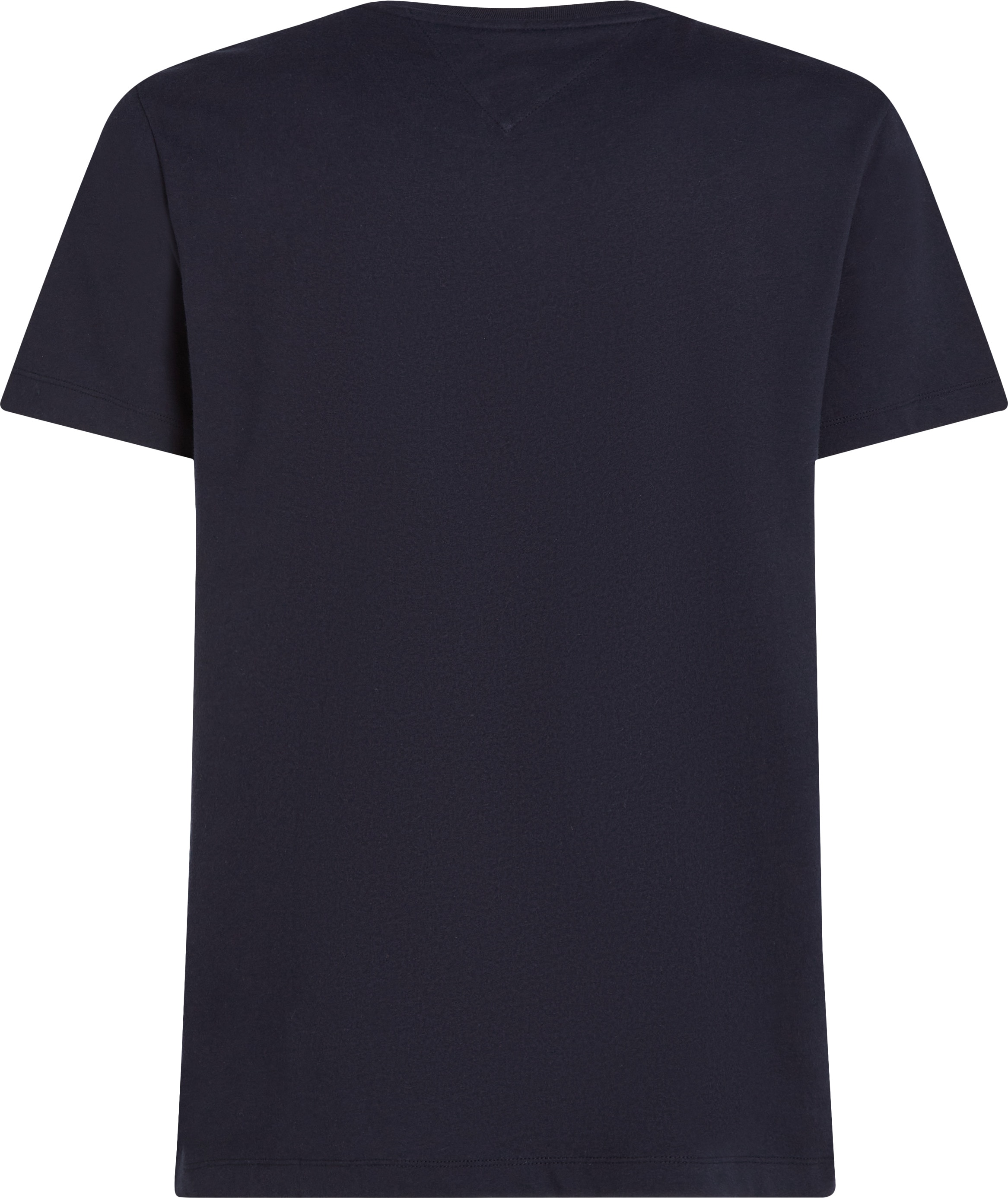 Tommy Hilfiger Big & Tall Rundhalsshirt »BT-ESSENTIAL SOLID POCKET TEE-B«, in Grosse Grössen, Logostickerei
